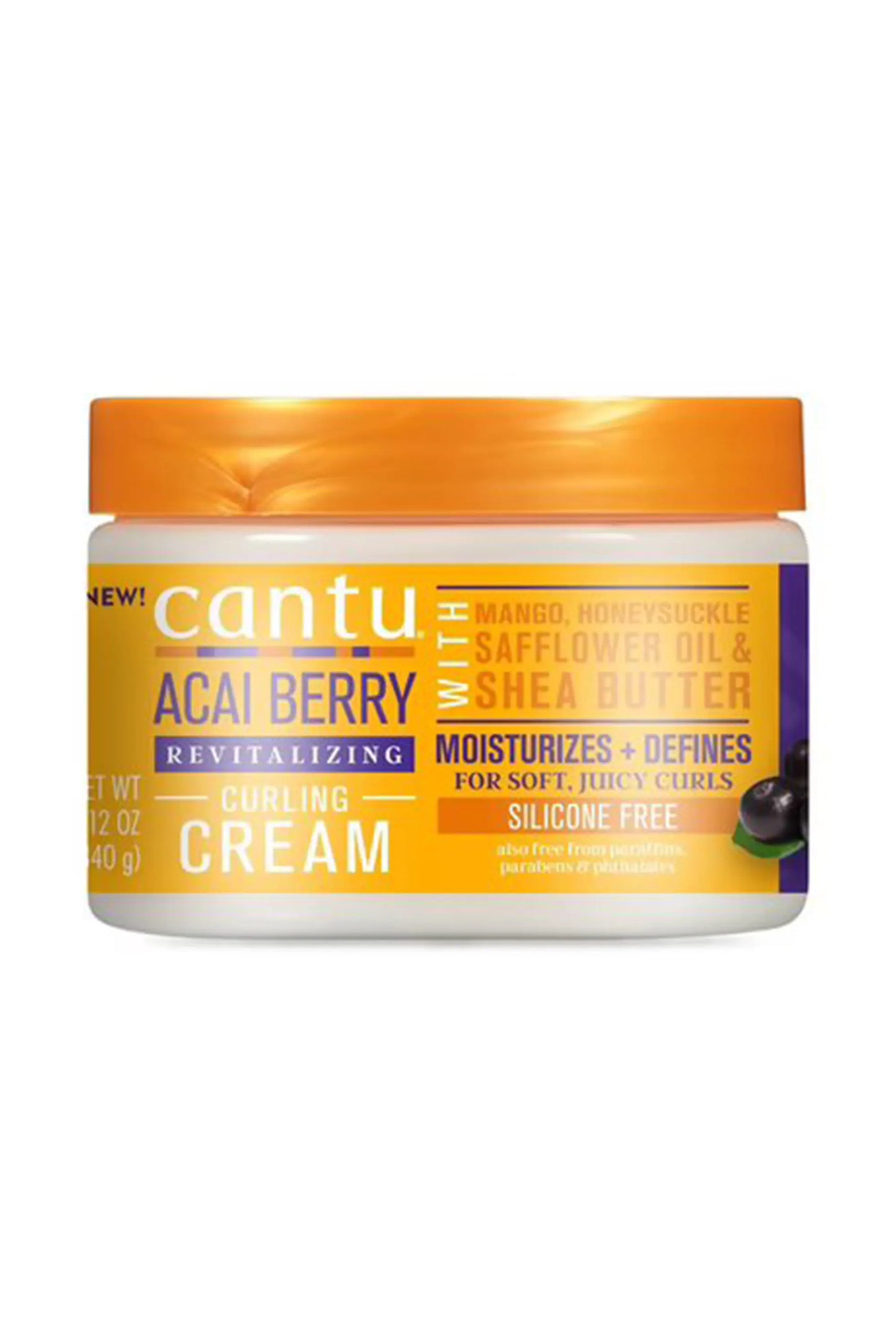 Cantu Acai Berry Revitalizing Curling Cream 12 Oz