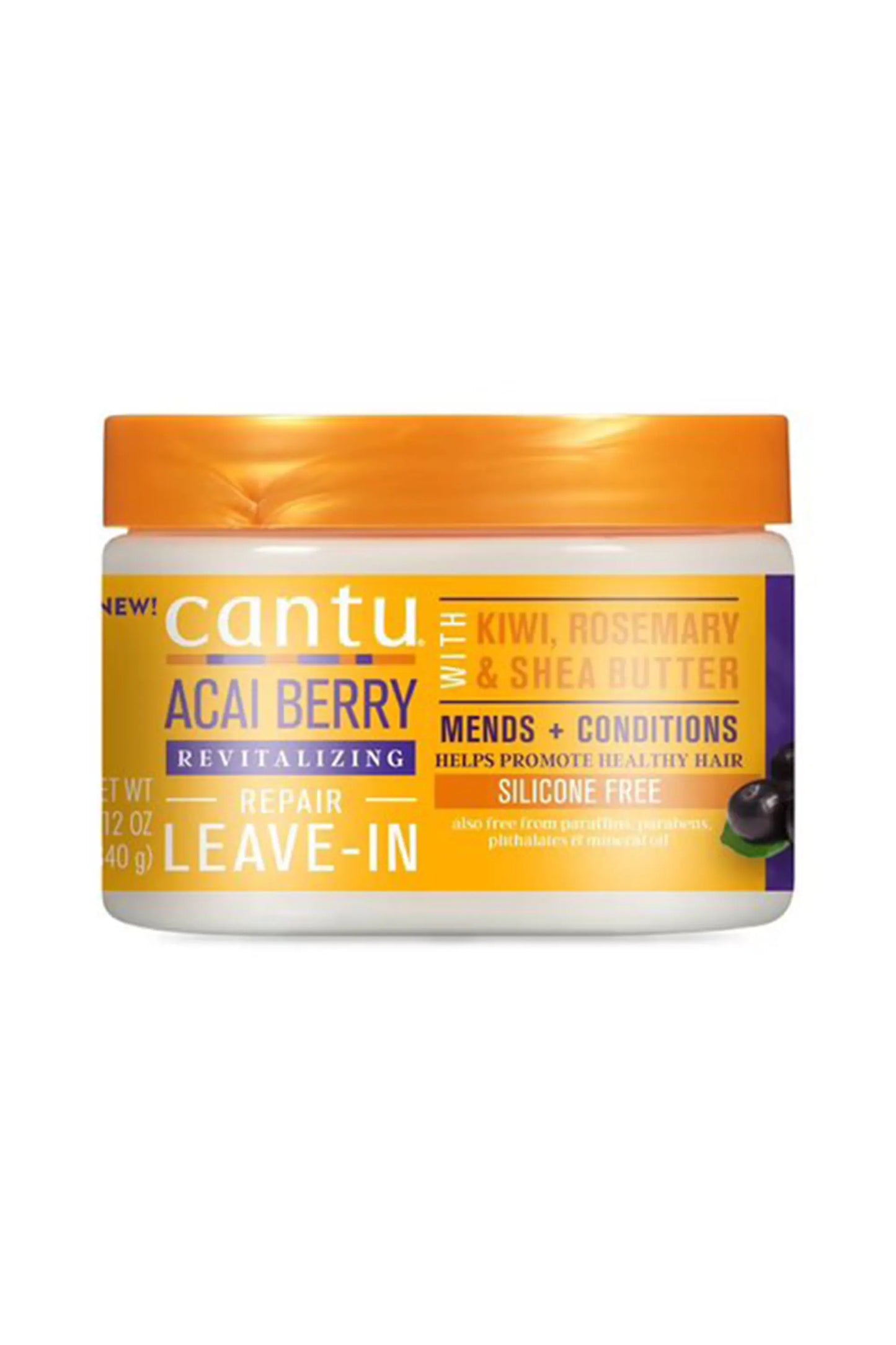 Cantu Acai Berry Revitalizing LEAVE-IN Conditioner 12 Oz