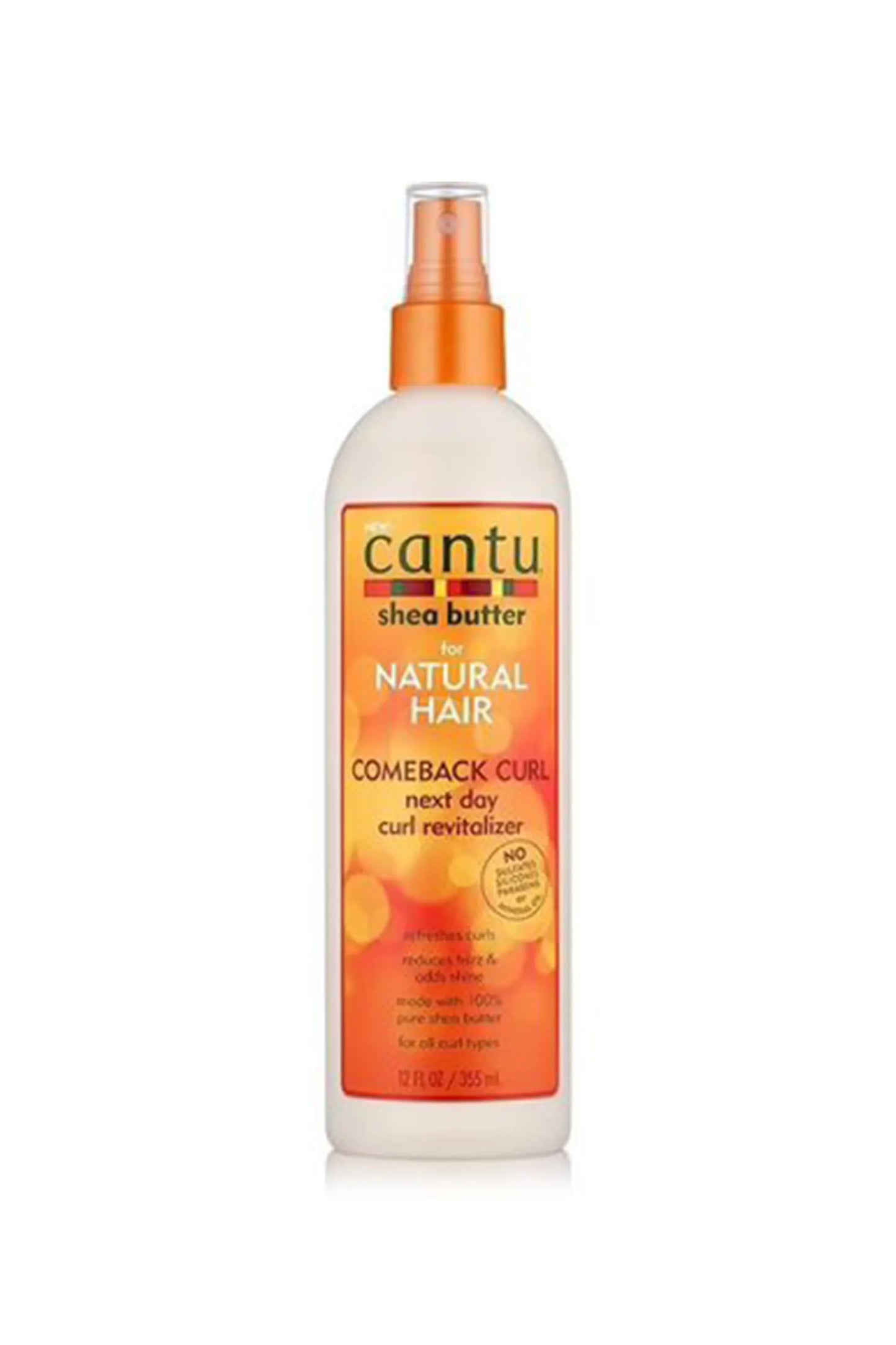 Cantu For Natural Hair Comeback Curl Next Day Curl Revitalizer 355 Ml