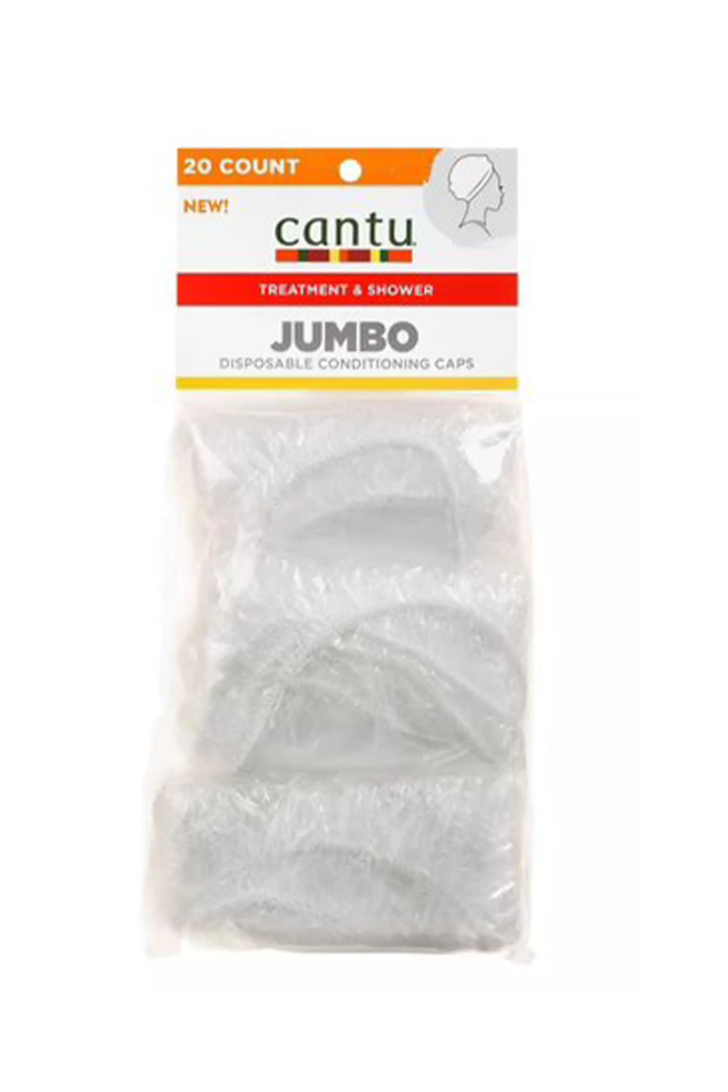 Cantu Jumbo Disposable Conditioning Caps - 20ct