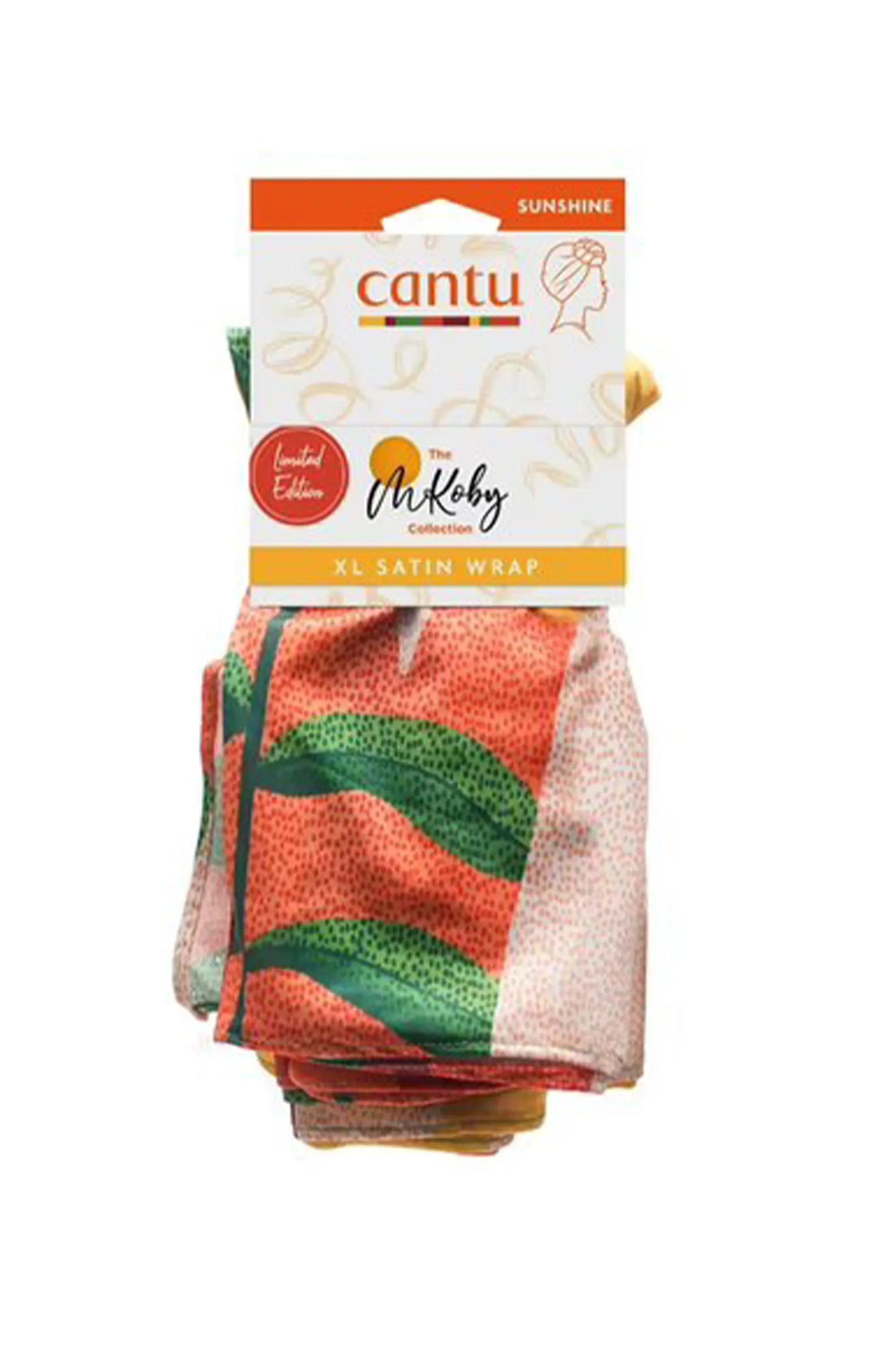 Cantu Mkoby XL Satin Wrap - Sunshine