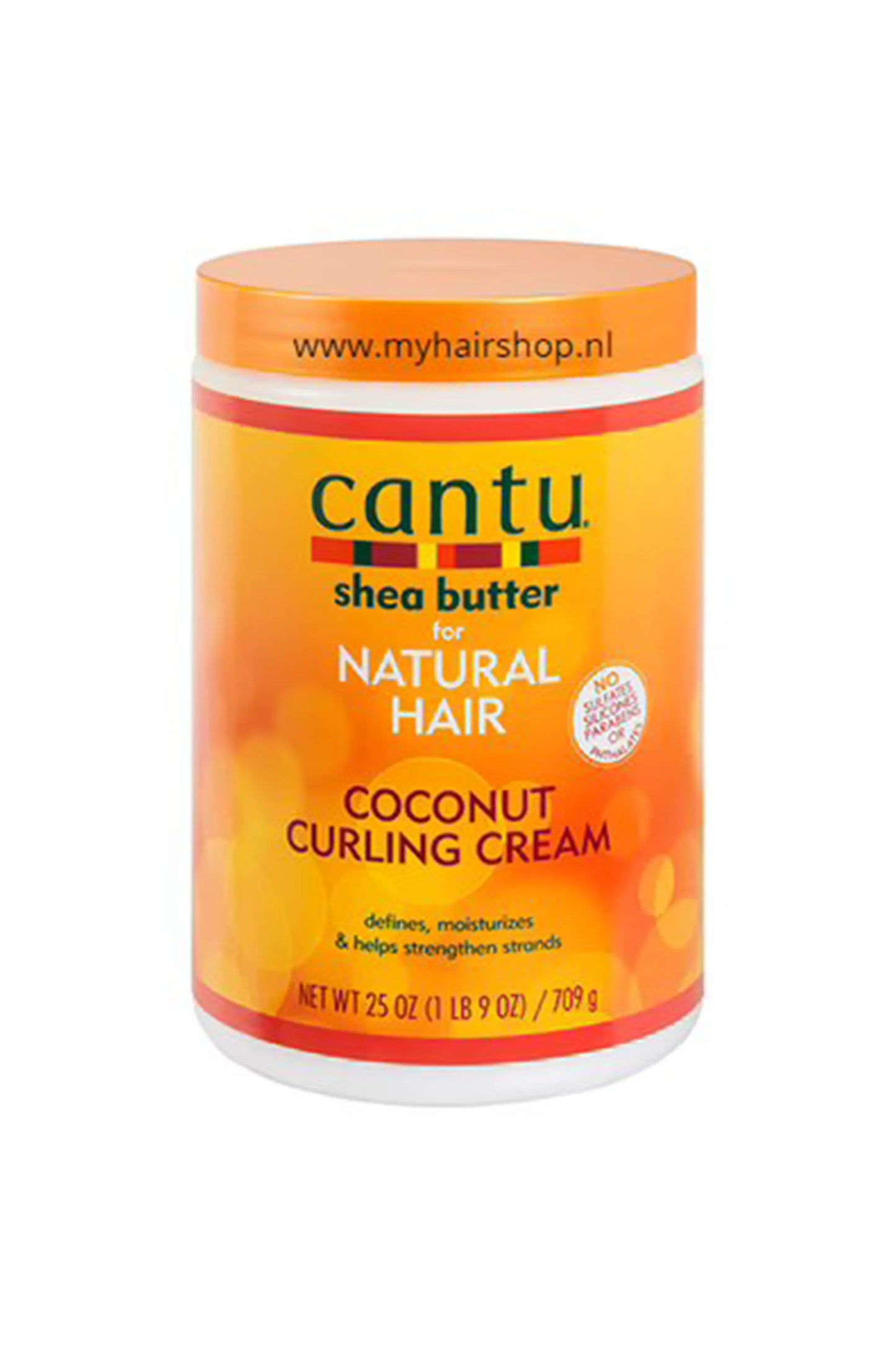 Cantu Natural Hair Coconut Curling Cream Salon Size 709 Gr