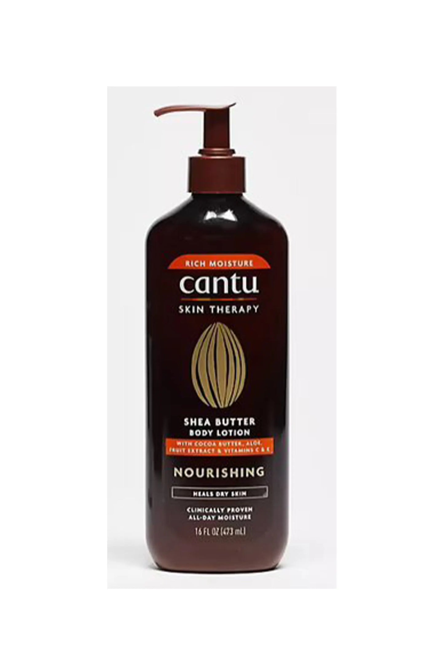 Cantu Skin Therapy Shea Butter Nourishing Body Lotion For Dry Skin 16 Oz