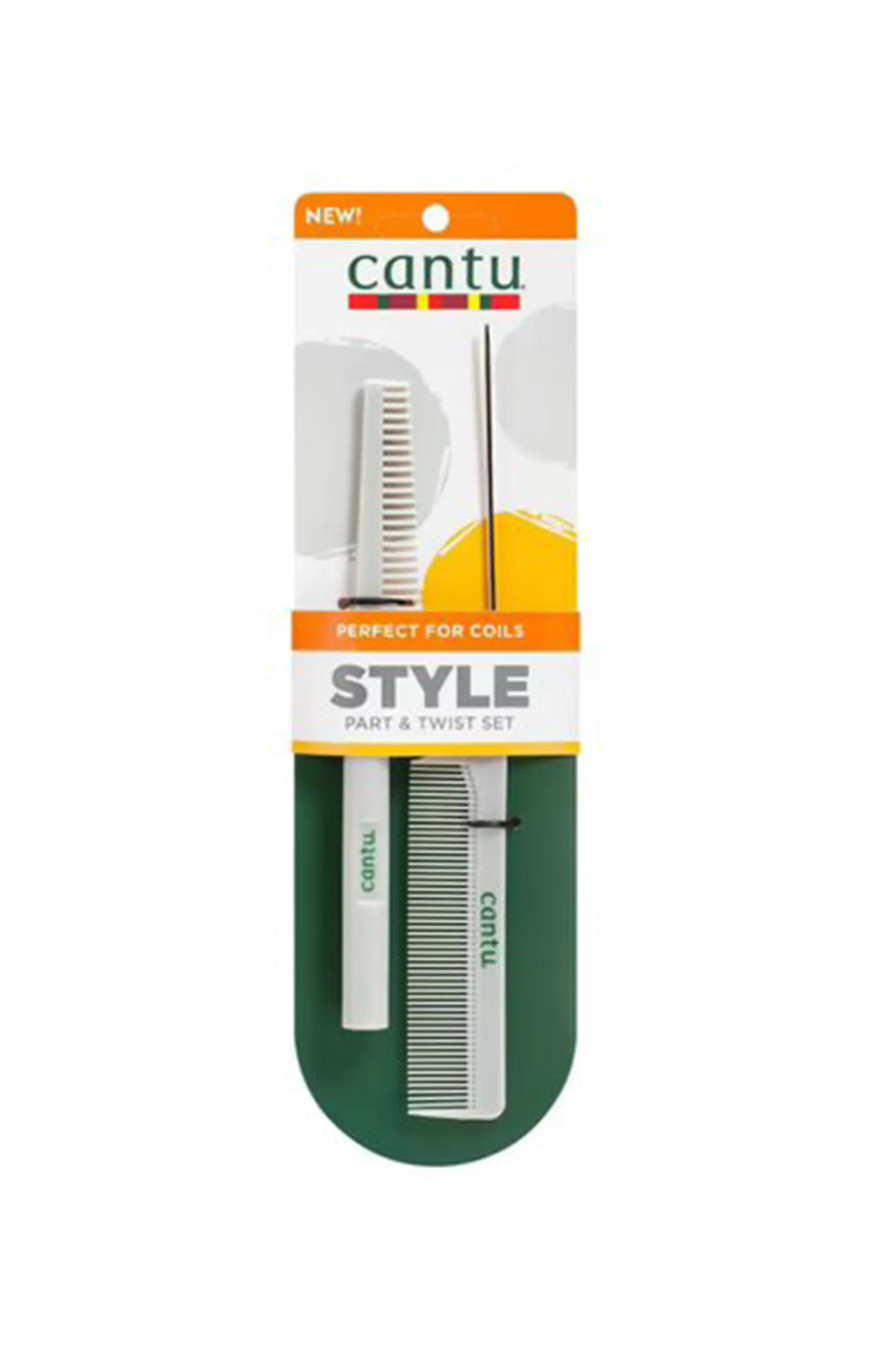 Cantu Style Part & Twist Comb Set