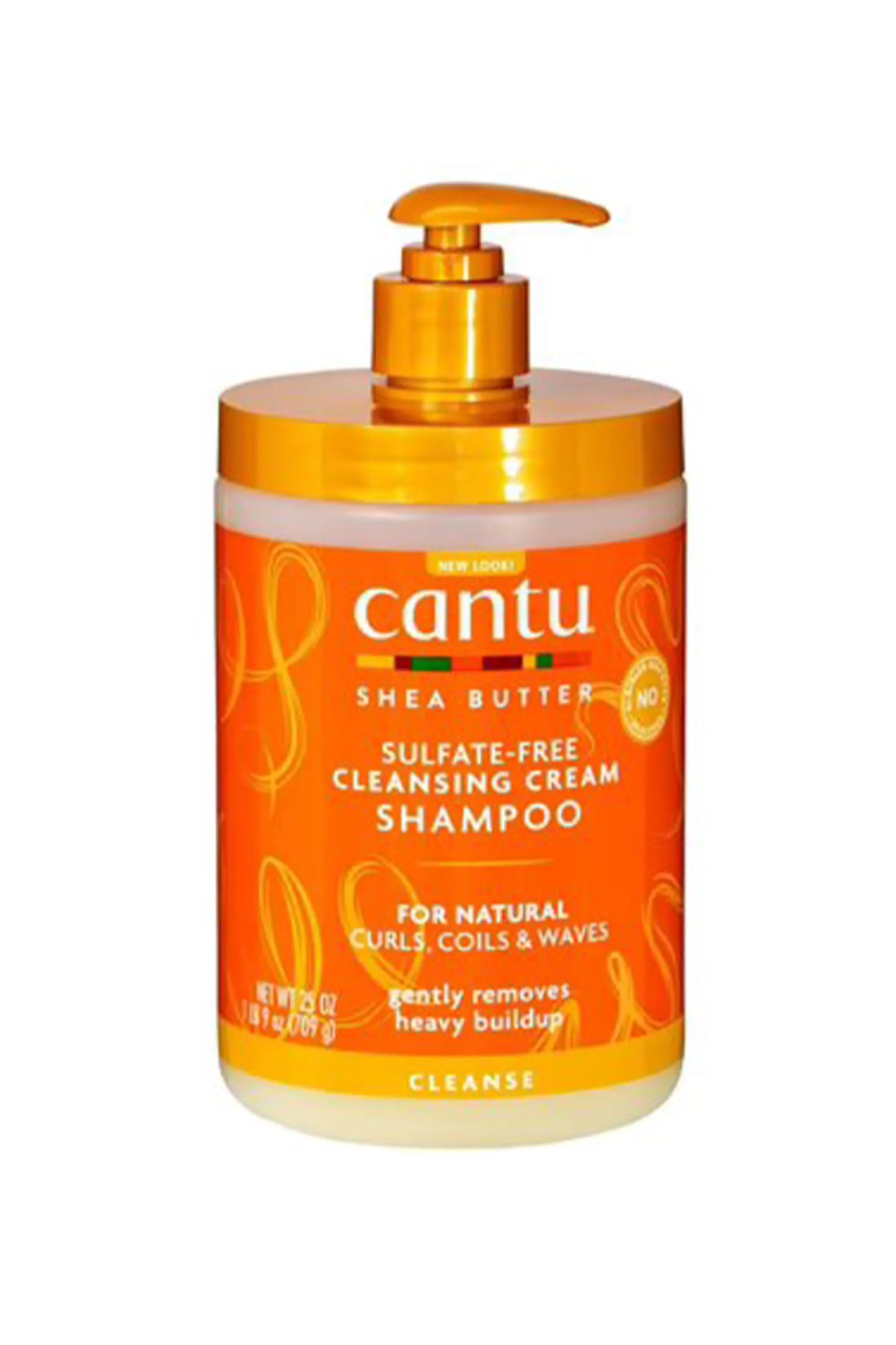 Cantu Sulfate Free Cleansing Cream Shampoo Salon Size 709 Gr