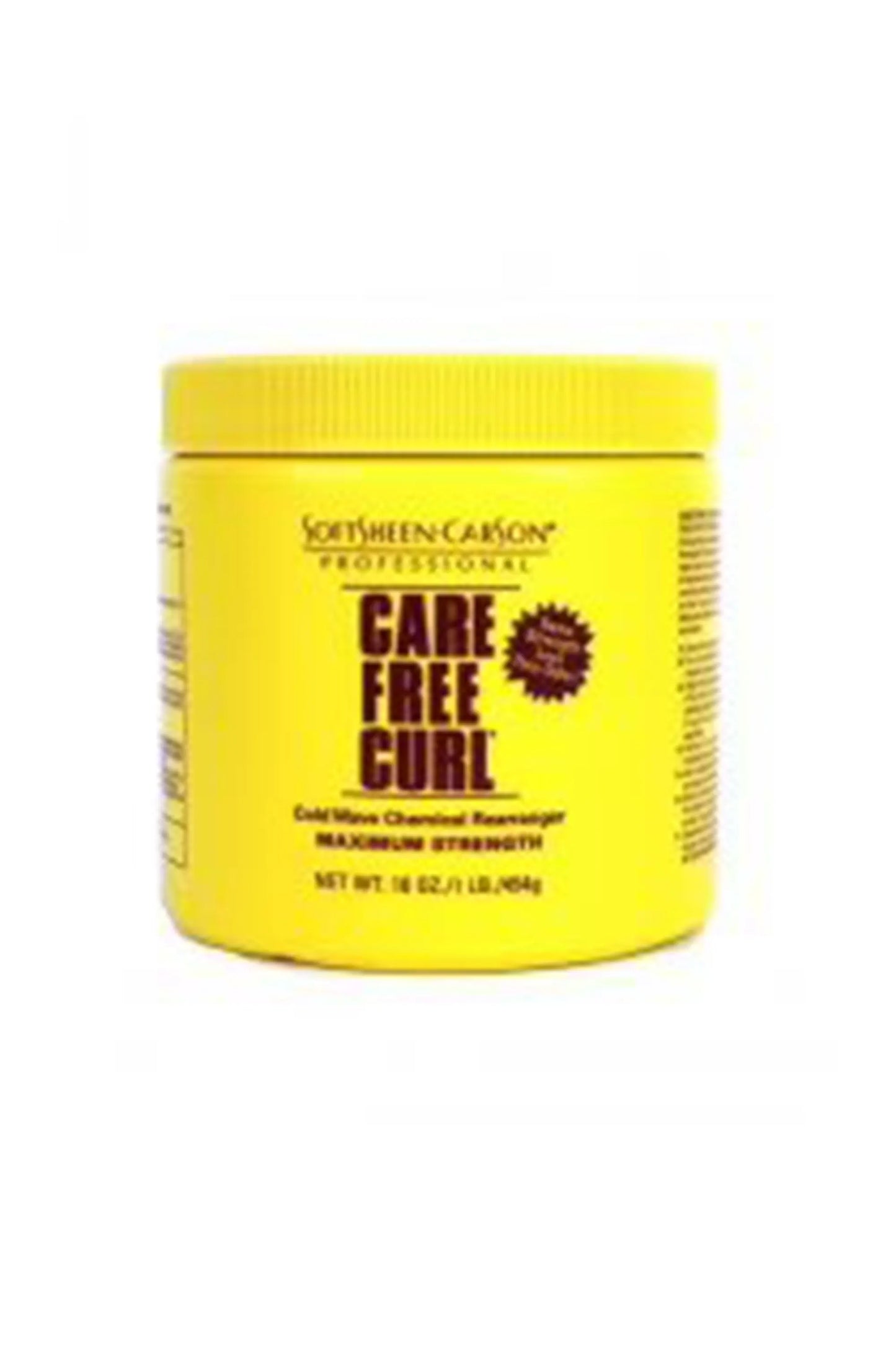 Care Free Curl Cold Wave Chemical Rearranger Maximum 16oz