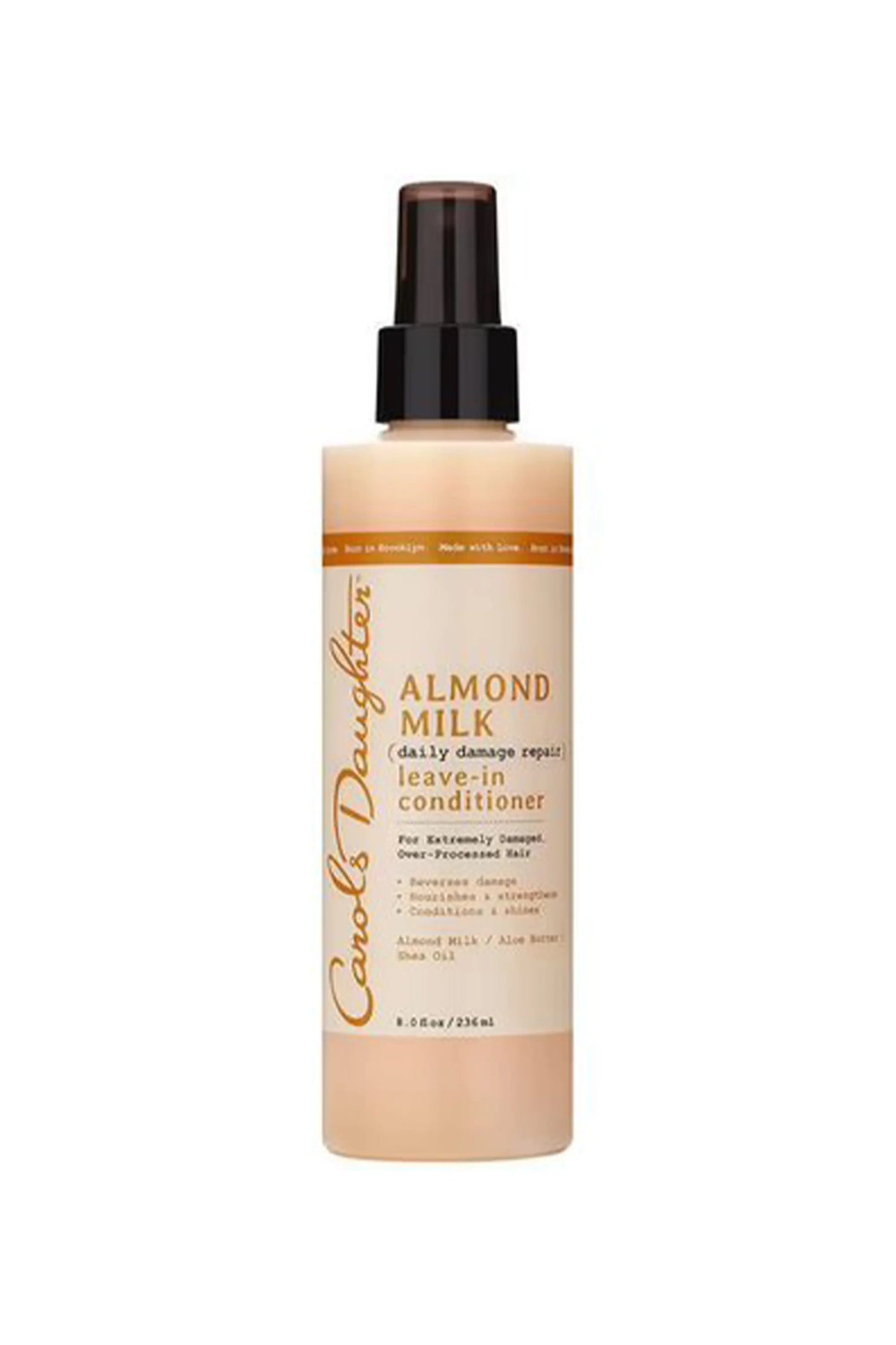 Carol's Daughter Almond Milk Nourishing Shine Enhancing Leave-In Conditioner, 8 Fl Oz
