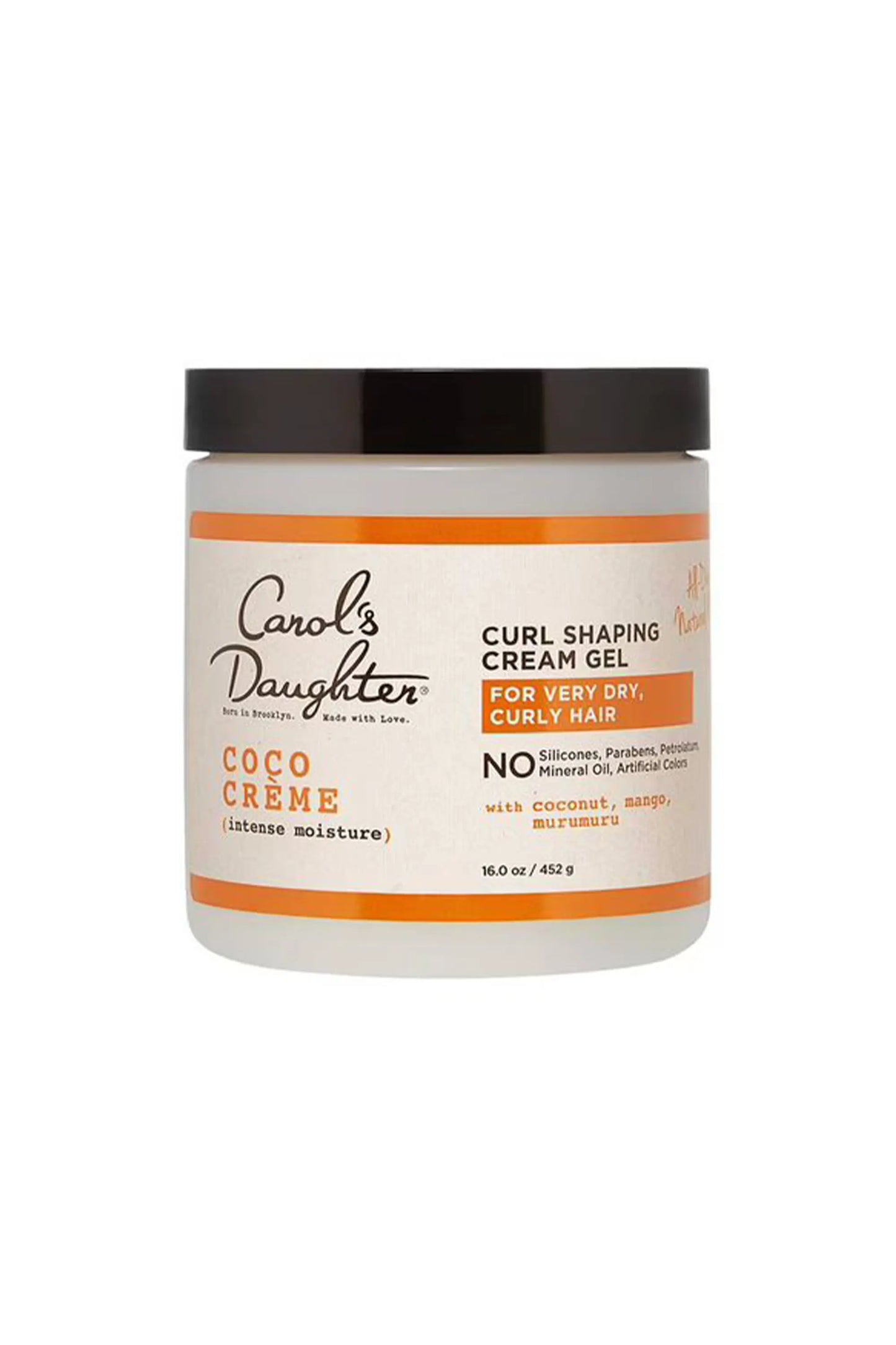 Carol's Daughter Coco Creme Curl Shaping Cream Gel, With Coconut Oil 16 Oz