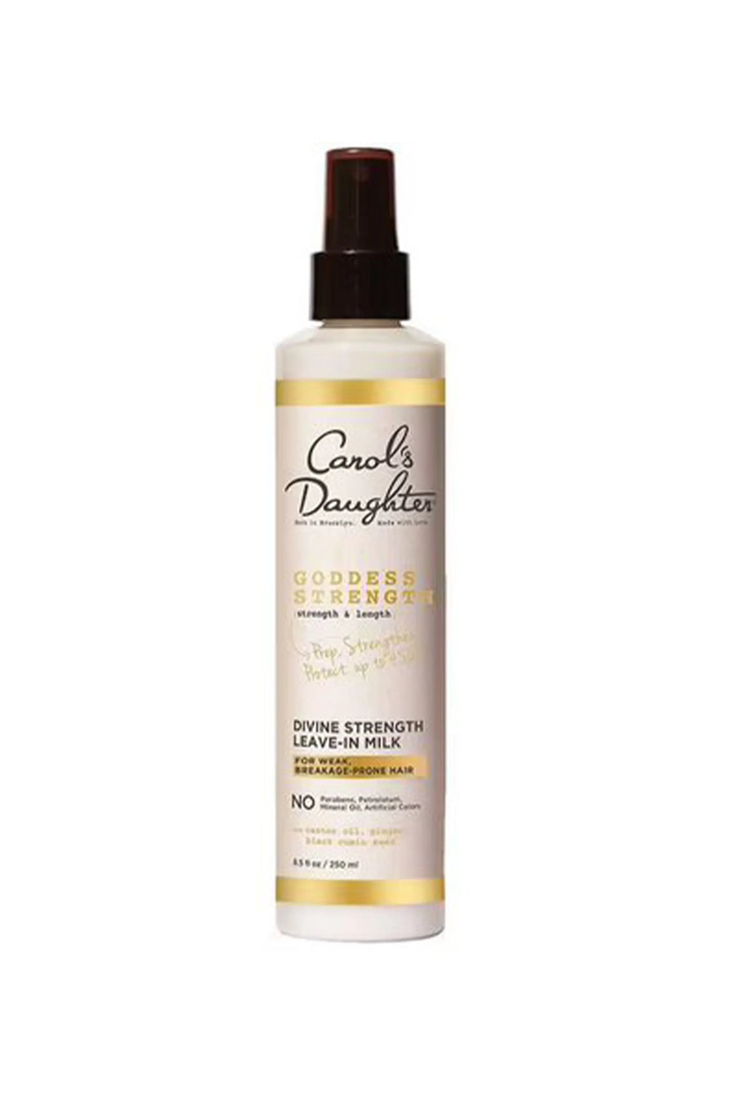 Carol's Daughter Goddess Strength Leave In Conditioner Milk With Castor Oil 8.5 Oz / 250ml