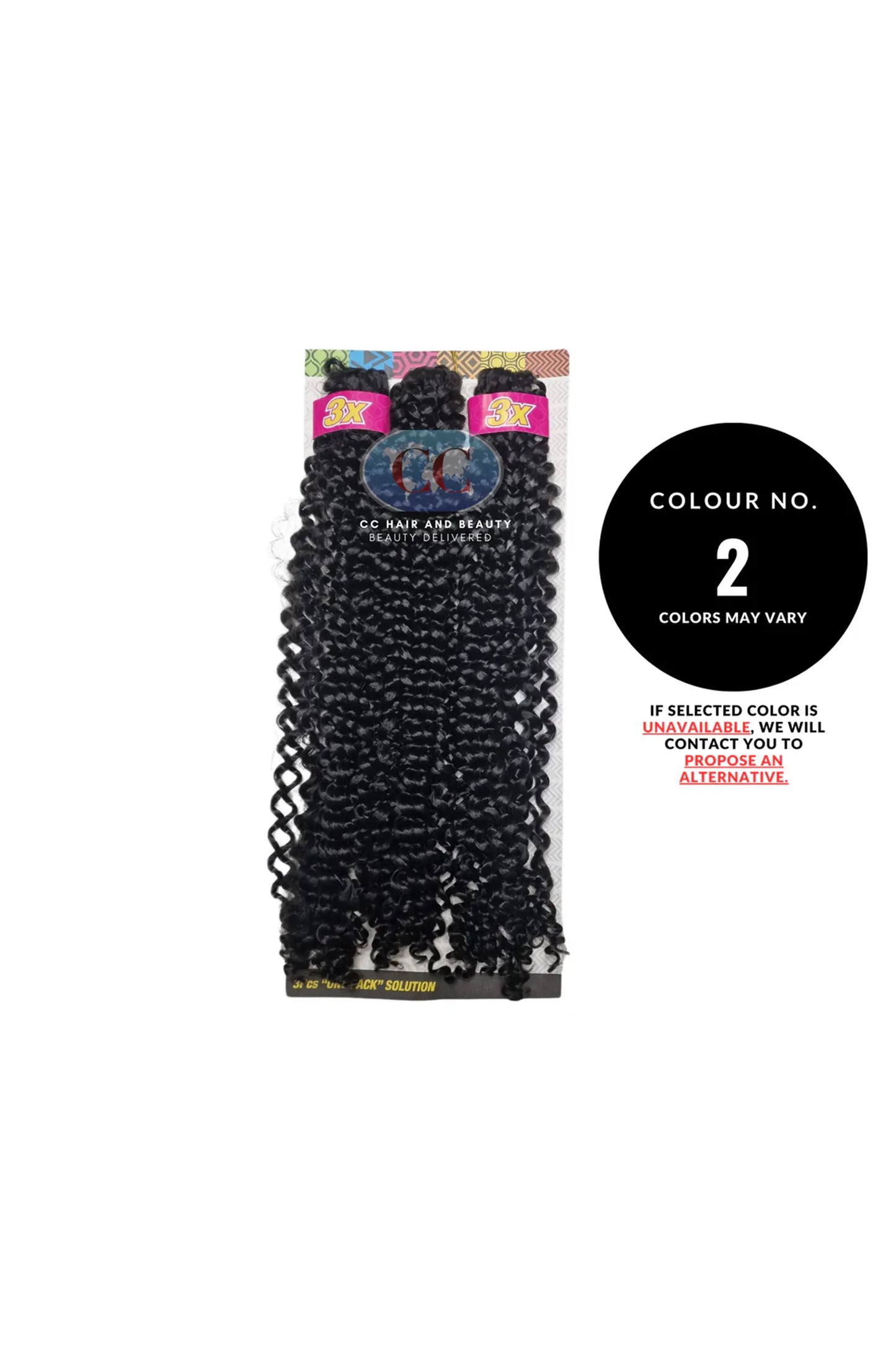 Cherish Bulk Water Wave 3x Value Pack 18''