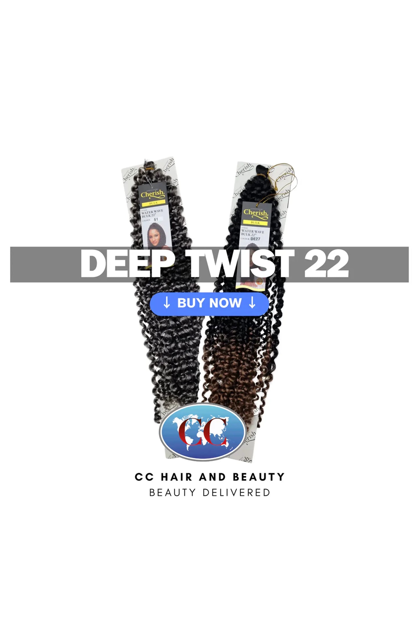 Cherish Bulk Water Wave Bulk 22"
