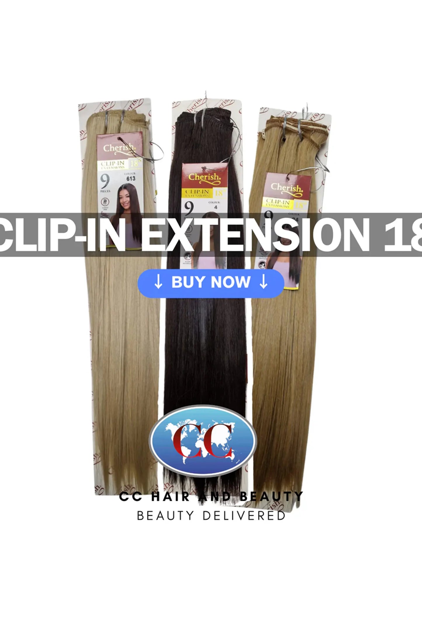 Cherish Clip-In Extensions 18" & 24"