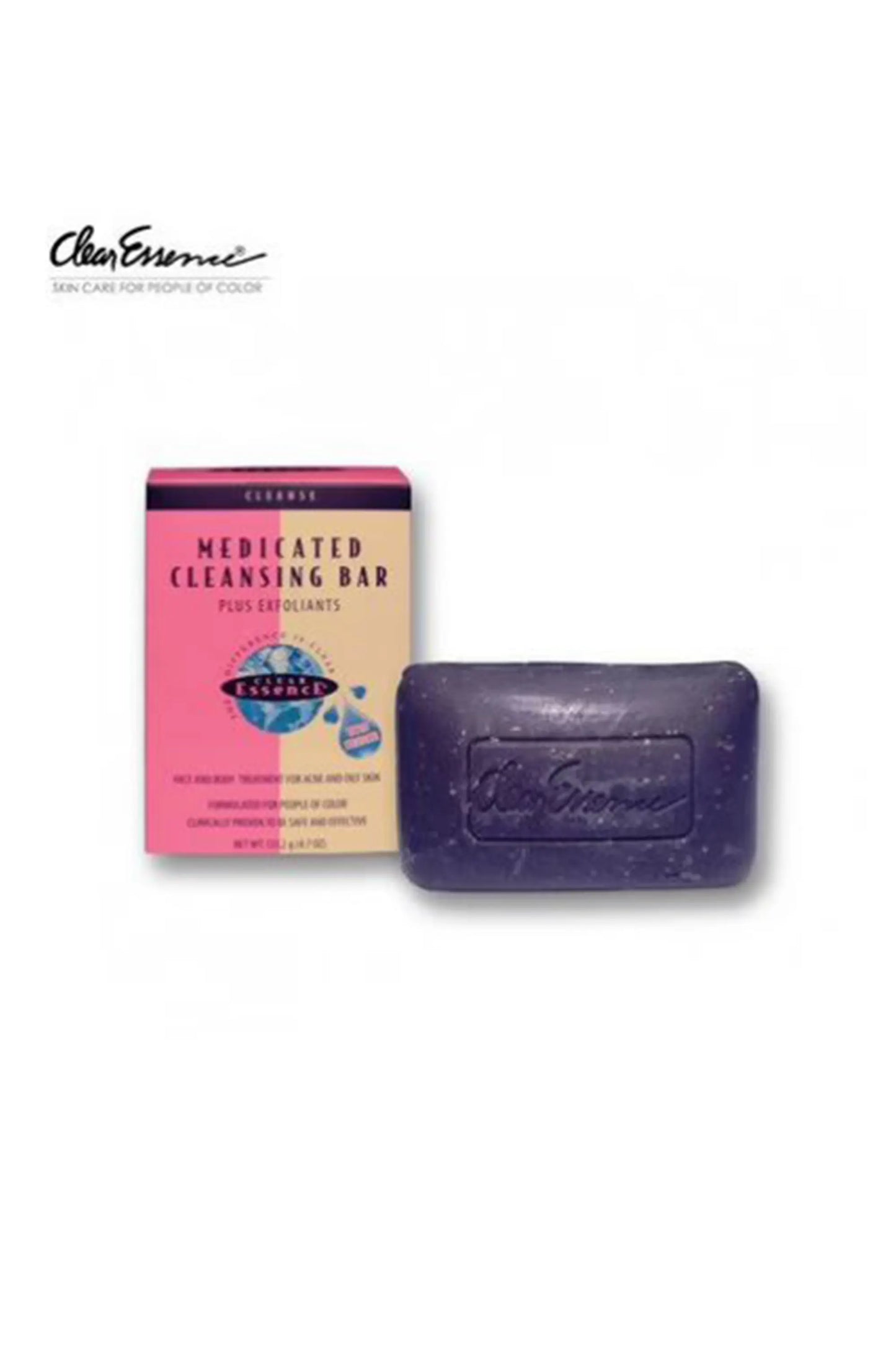 Clear Essence Platinum Line Extra Strength Medicated Cleansing Bar Plus Exfoliants (4.7 Oz.)