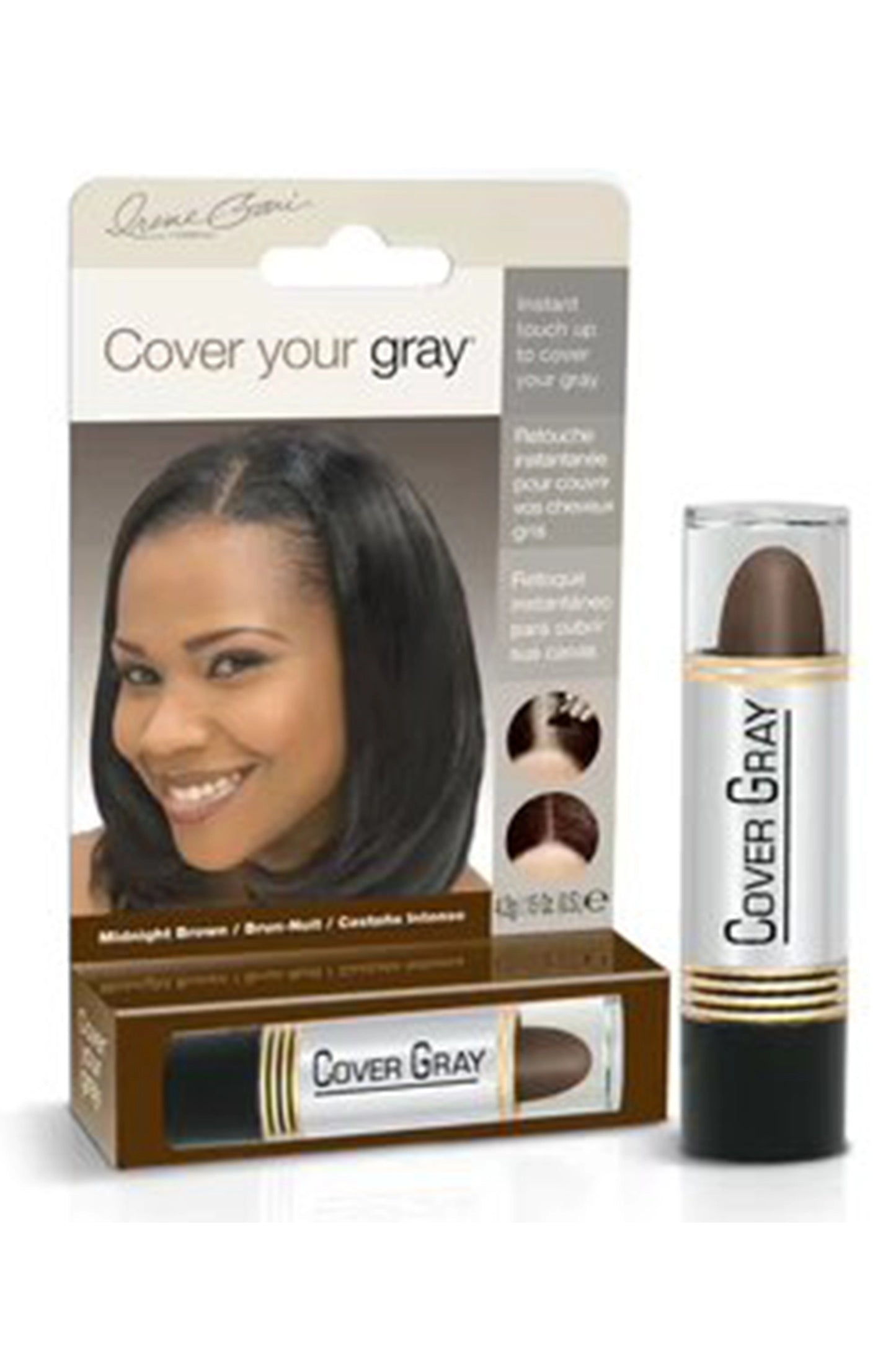Cover Your Gray Brush-In Midnight Brown