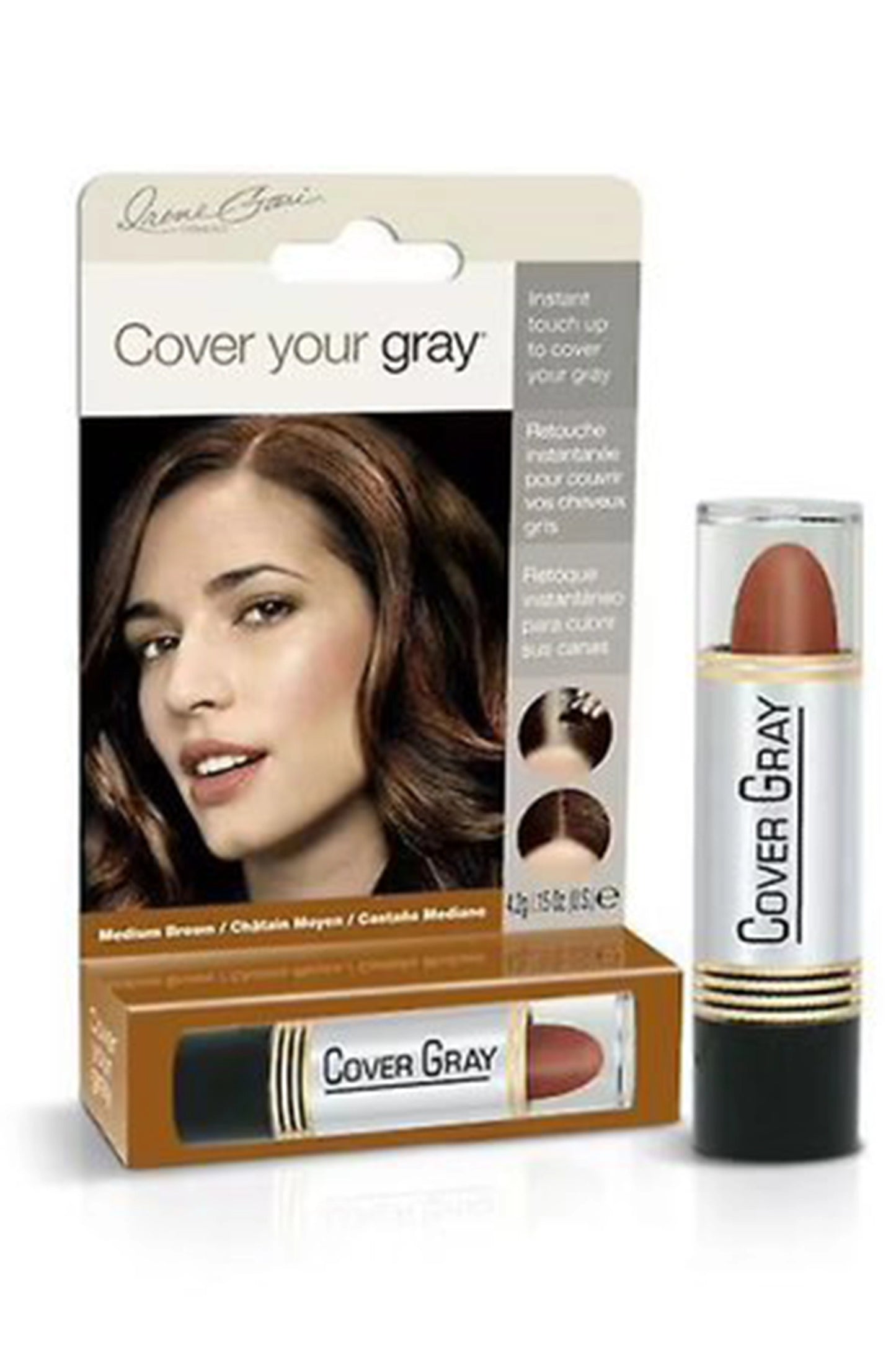 Cover Your Gray Touch Up Stick Medium Brown
