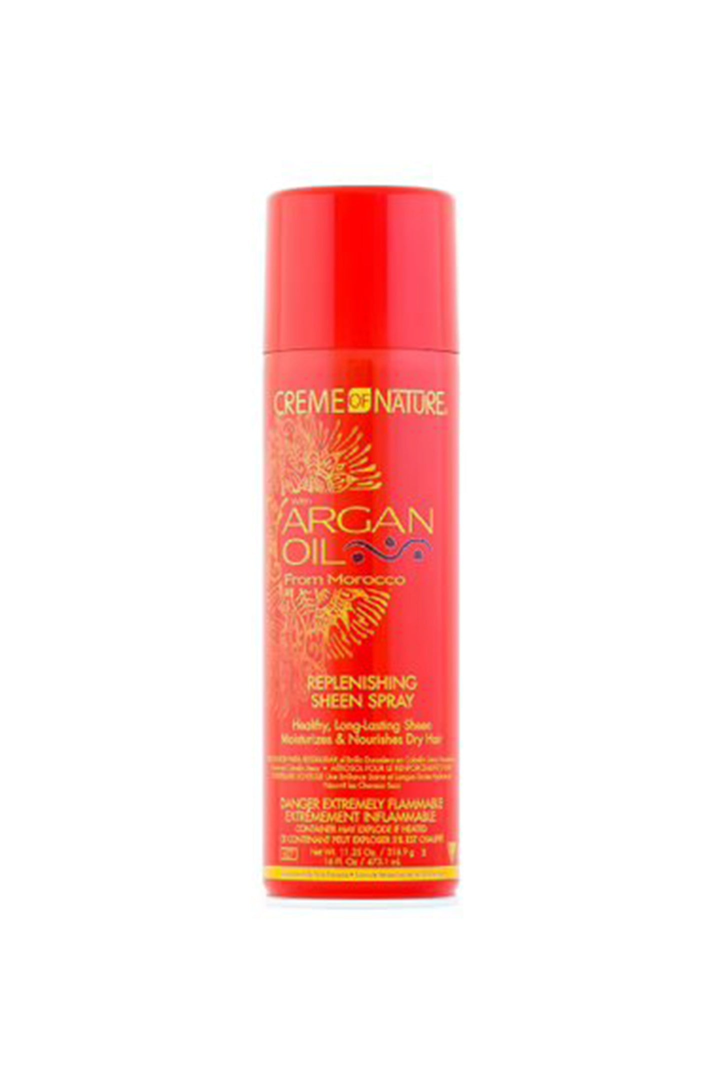 Creme Of Nature ARGAN OIL REPLENISHING SHEEN SPRAY 11.25 Oz