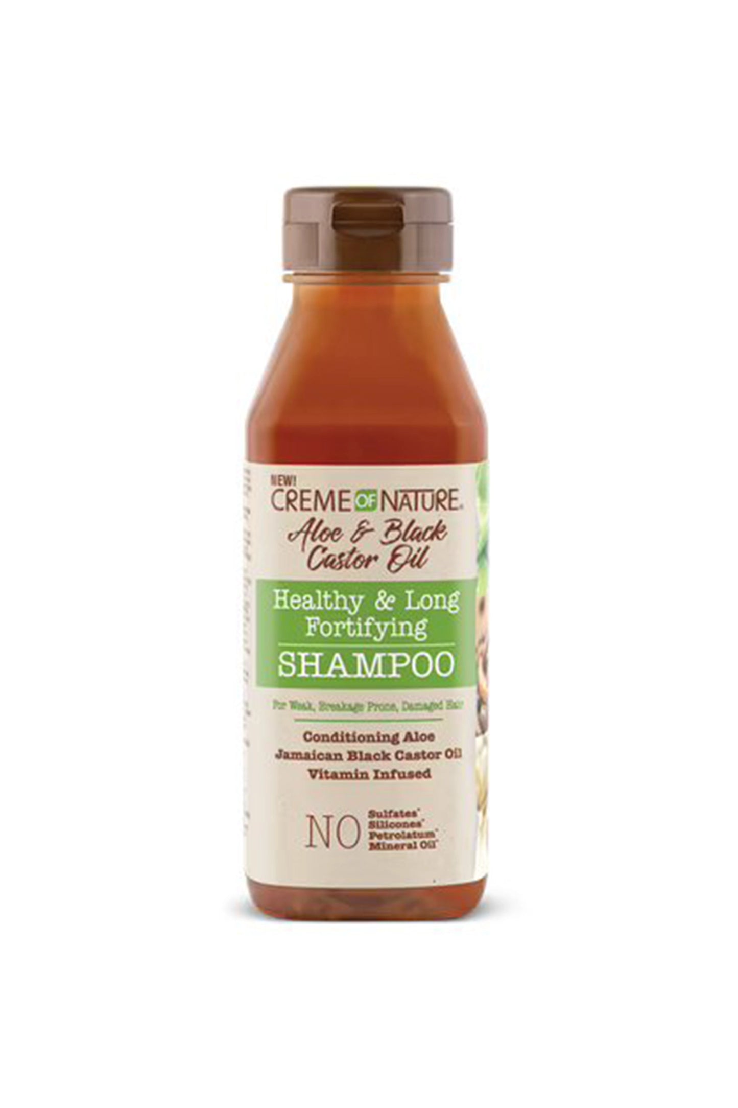 Creme Of Nature Aloe & Black Castor Oil Healthy & Long Fortifying Shampoo 355 Ml