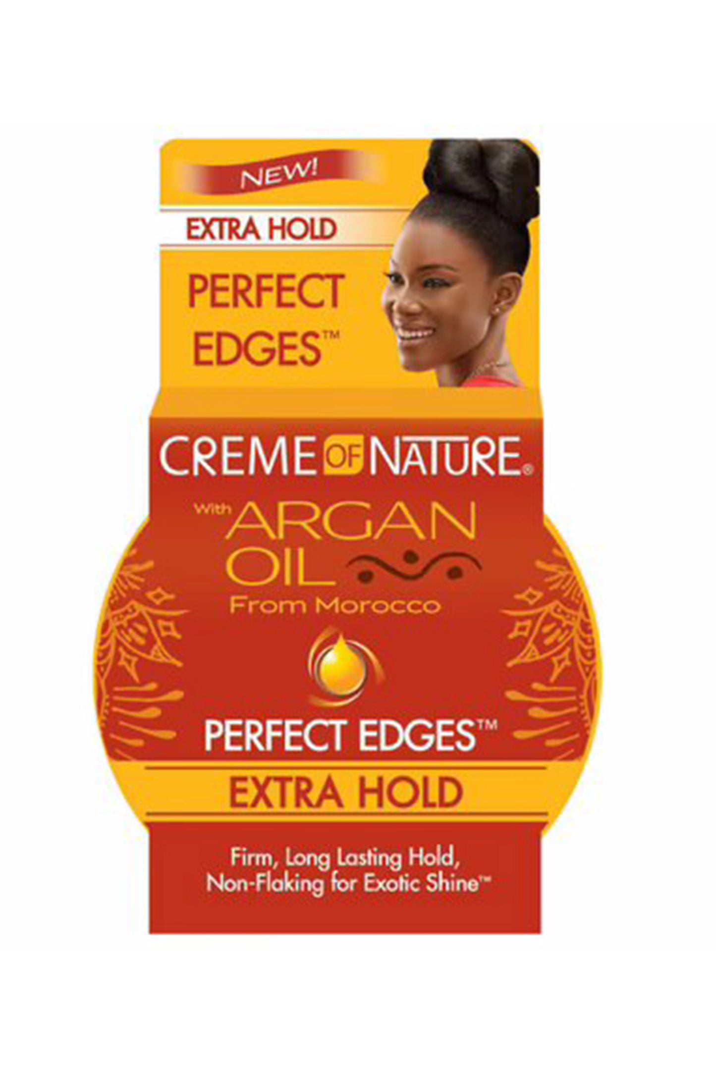 Creme Of Nature Argan Oil Perfect Edges Extra Hold - 2.25oz