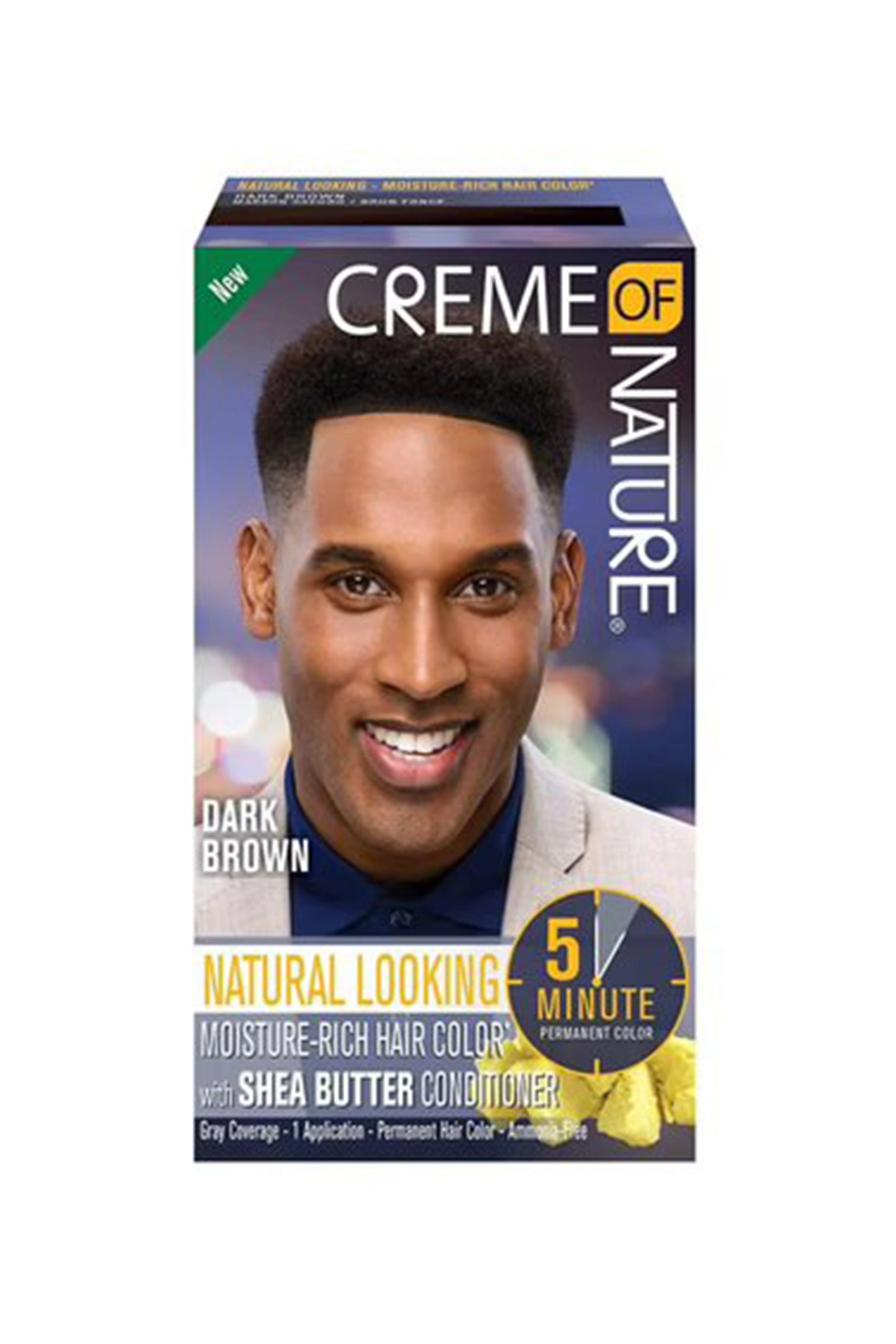 Creme Of Nature Men Hair Color Dark Brown