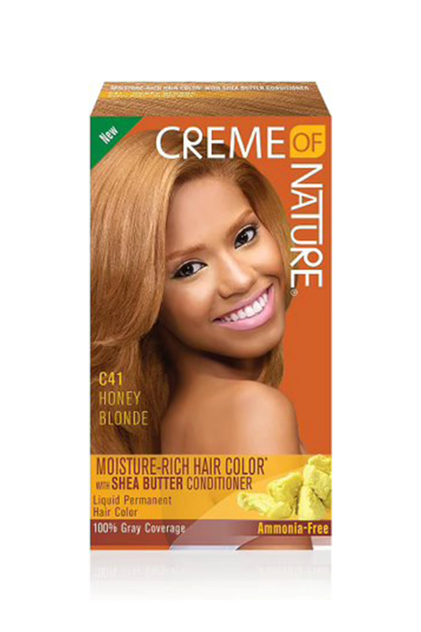 Creme Of Nature Moisture-Rich Hair Color Kit - C41 Honey Blonde