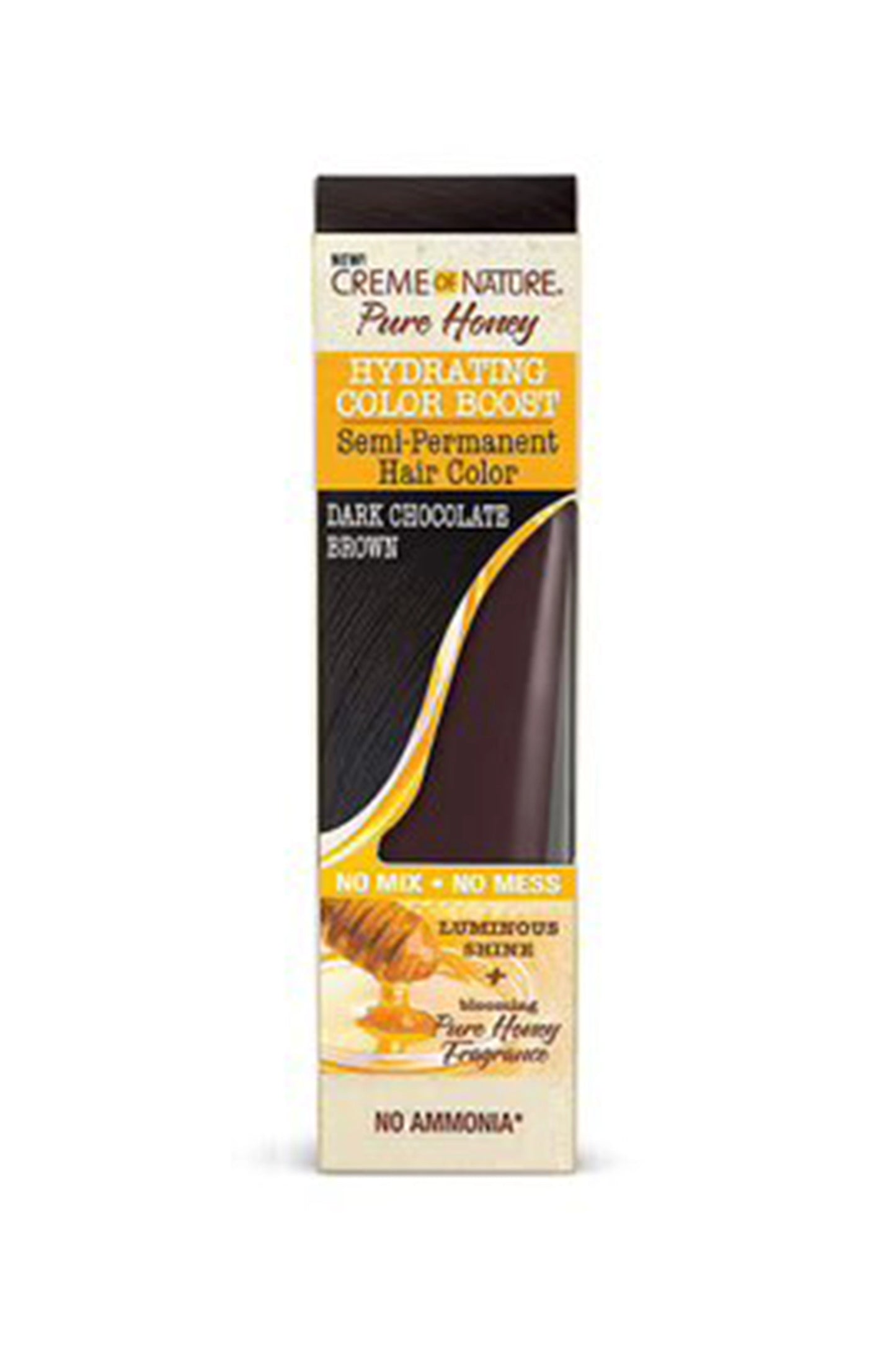 Creme Of Nature Pure Honey Color Boost 89ml - Dark Chocolate Brown