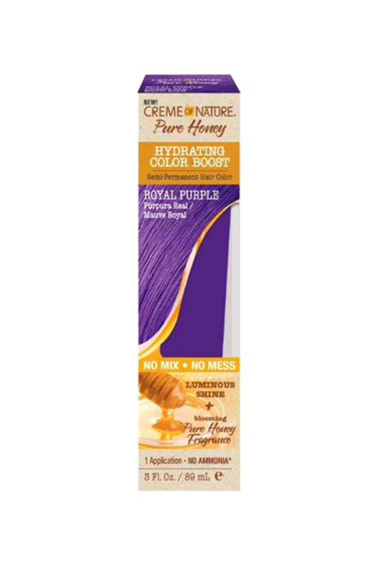 Creme Of Nature Pure Honey Color Boost 89ml - Royal Purple