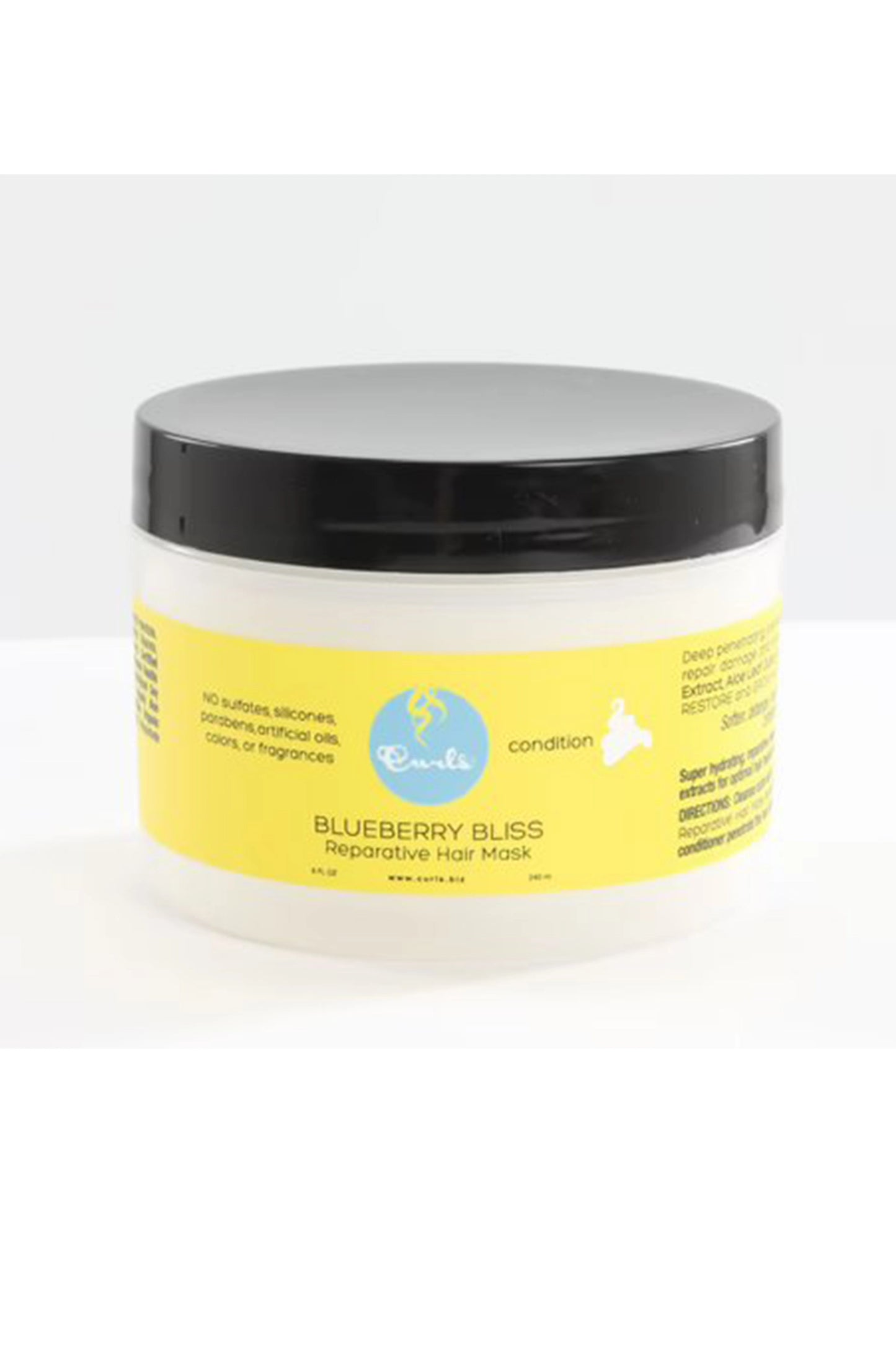 Curls Blueberry Bliss Reparative Hair Mask 8 Oz