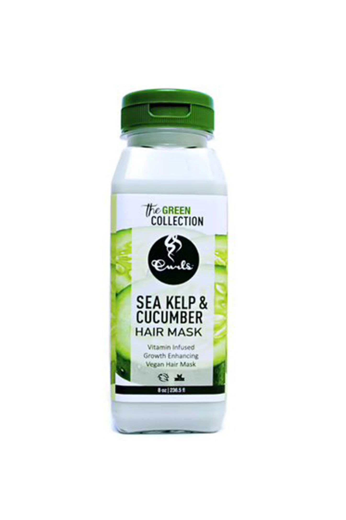 Curls Green Collection Sea Kelp & Cucumber Hair Mask 236 Ml