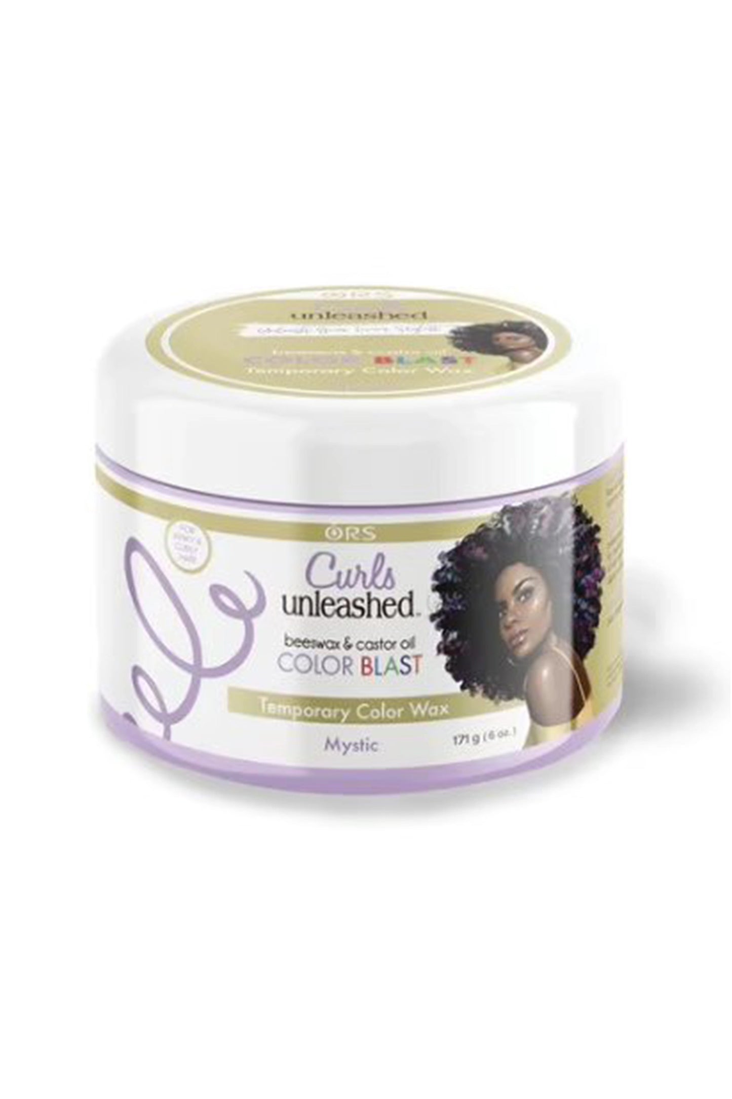 Curls Unleashed Color Blast Temporary Hair Makeup Wax Mystic 6 Oz