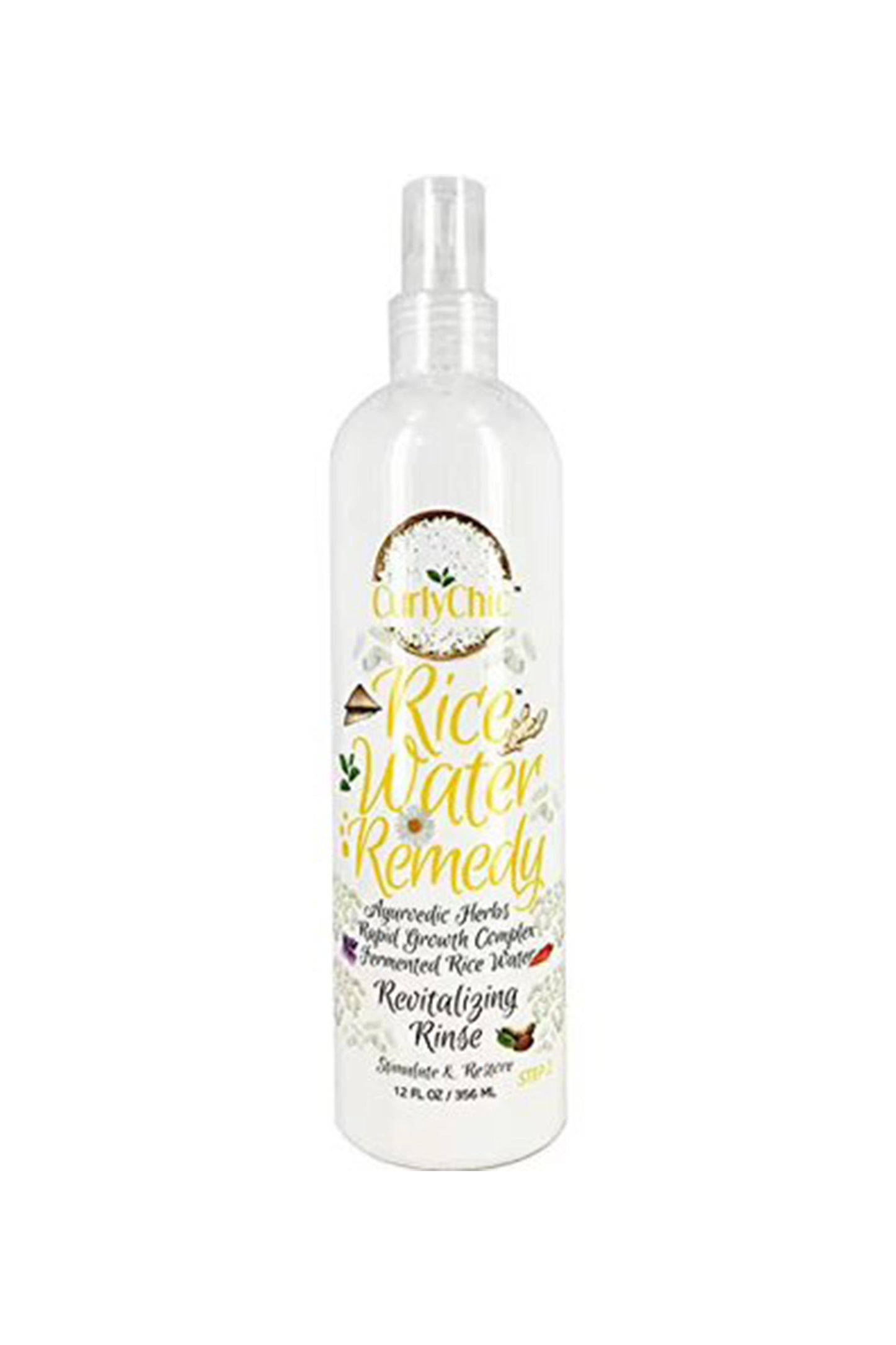 Curly Chic Ricewater Revitalizing Rinse 12oz