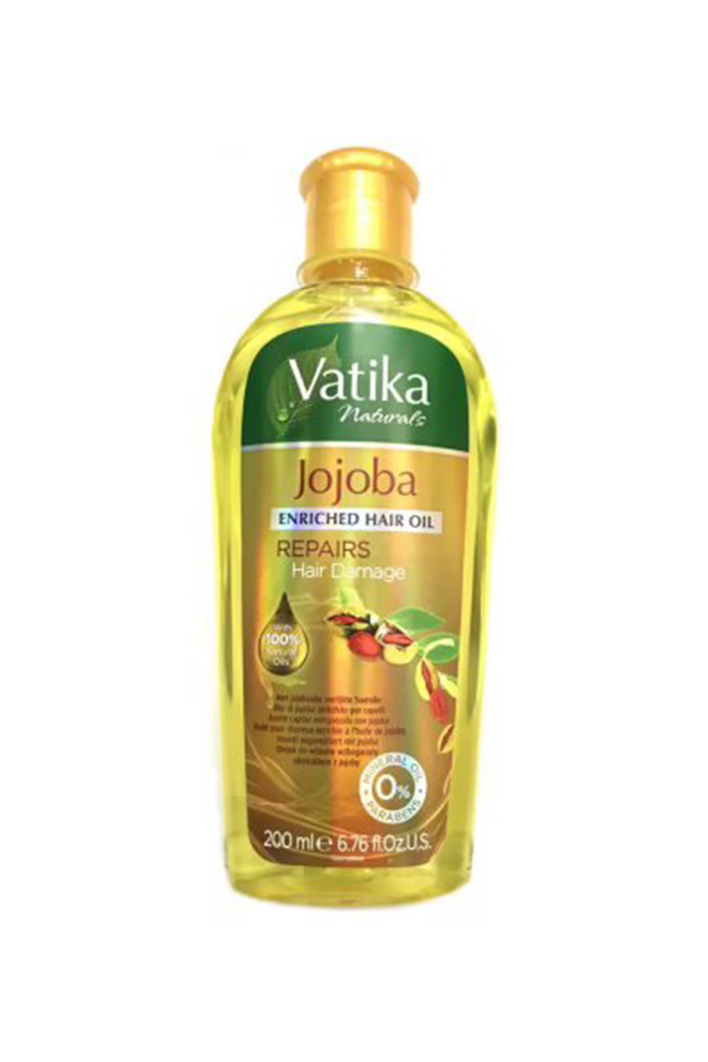 Dabur Vatika Naturals Jojoba Enriched Hair Oil 200 Ml