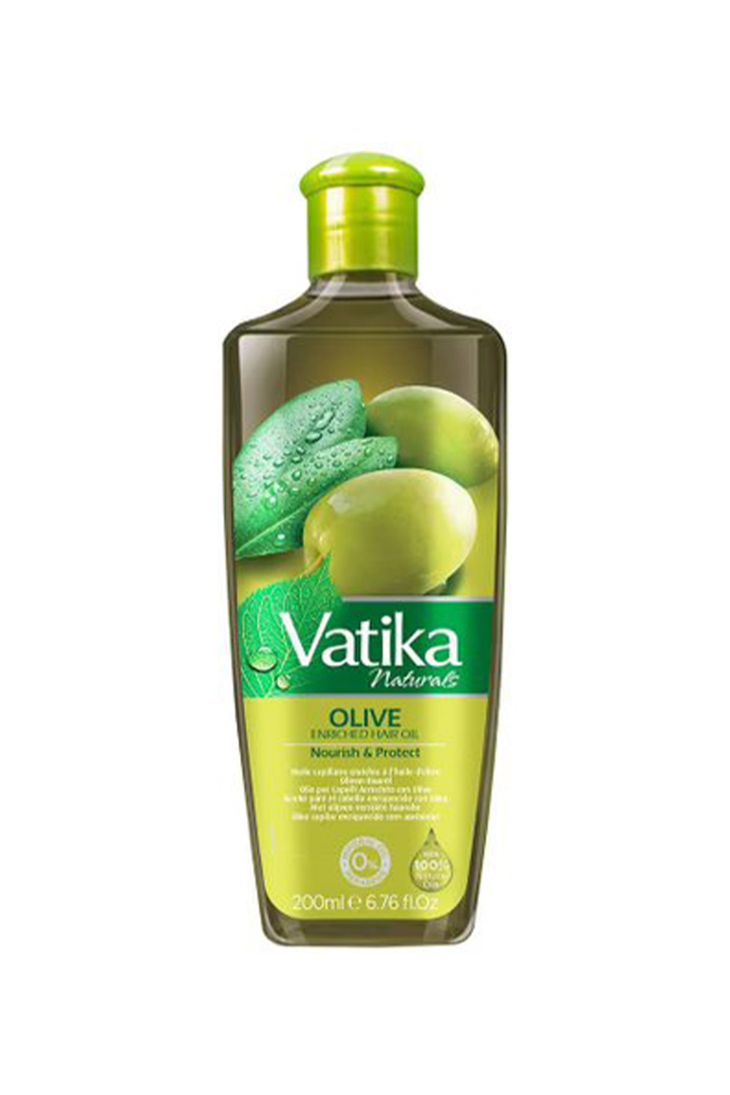 Dabur Vatika Naturals Olive Enriched Hair Oil Nourish And Protect 200 Ml