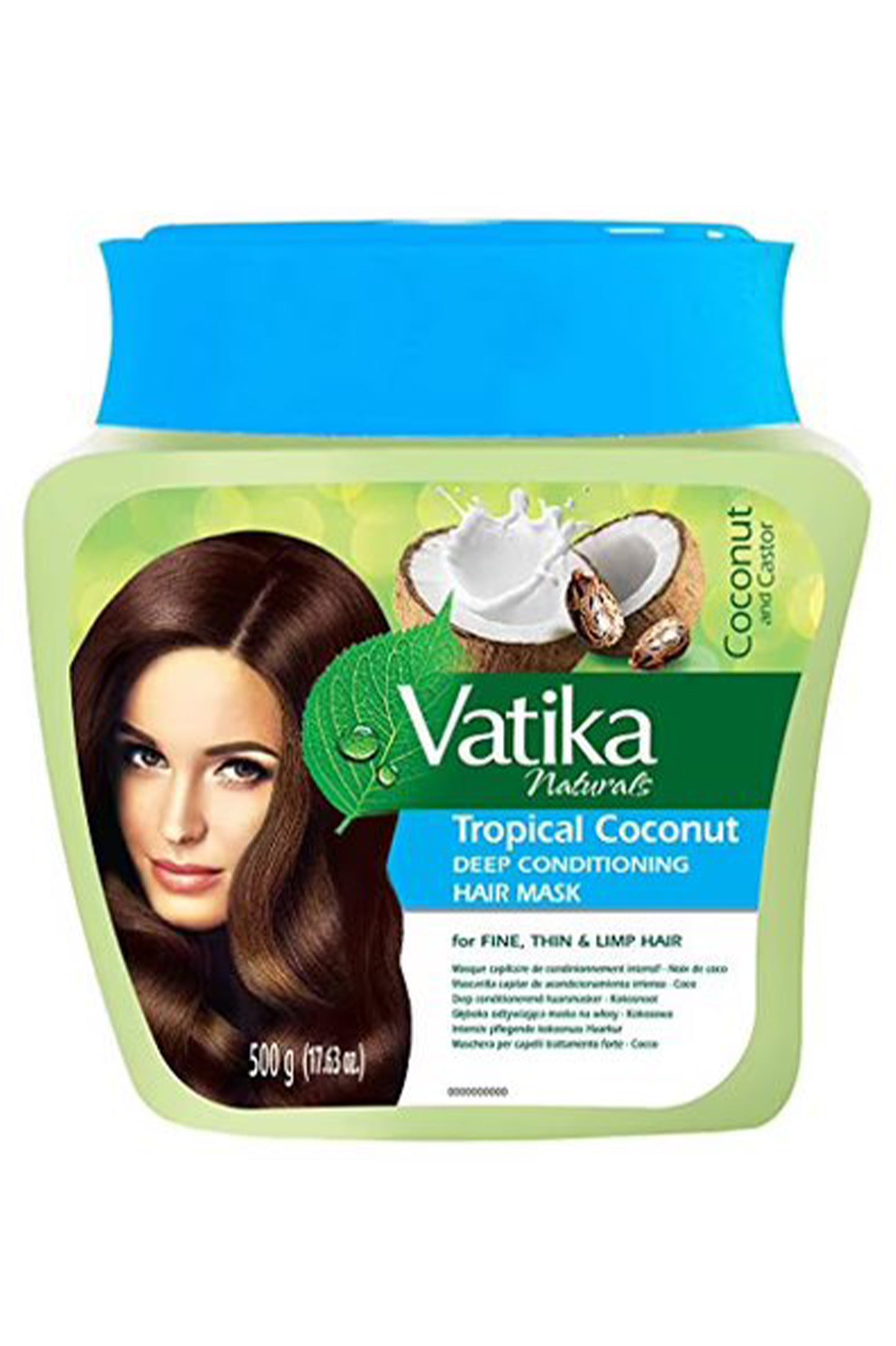 Dabur Vatika Naturals Tropical Coconut Deep Conditioning Hair Mask 500 Gr