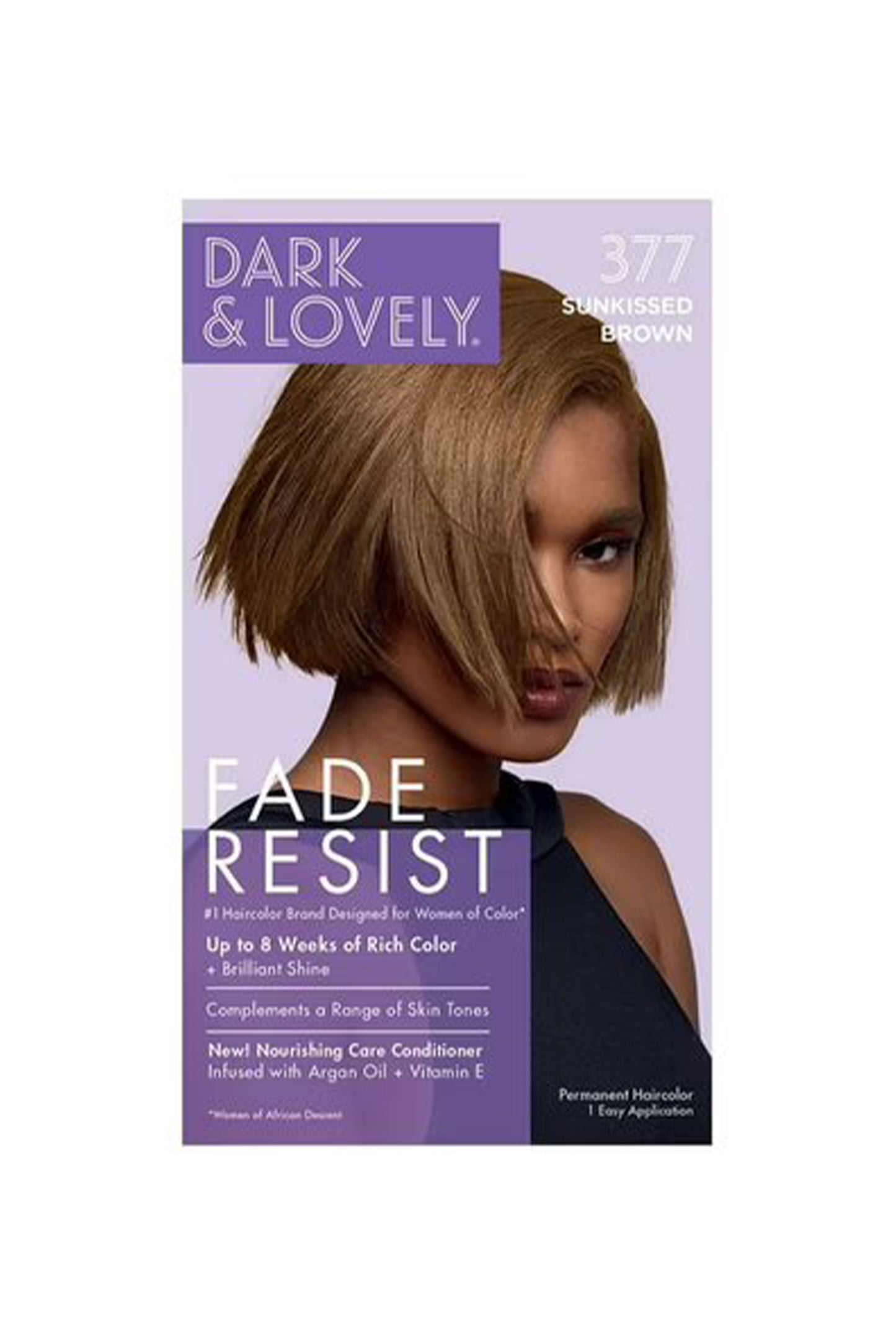 Dark And Lovely Fade Resist Hair Color - 377 Sunkissed Brown