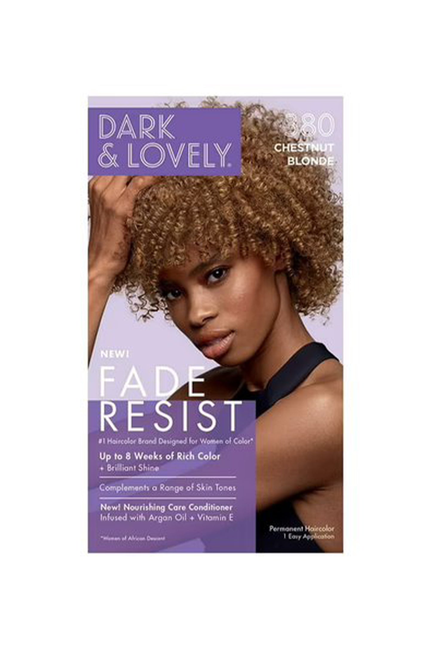 Dark And Lovely Fade Resist Hair Color - 380 Chestnut Blonde
