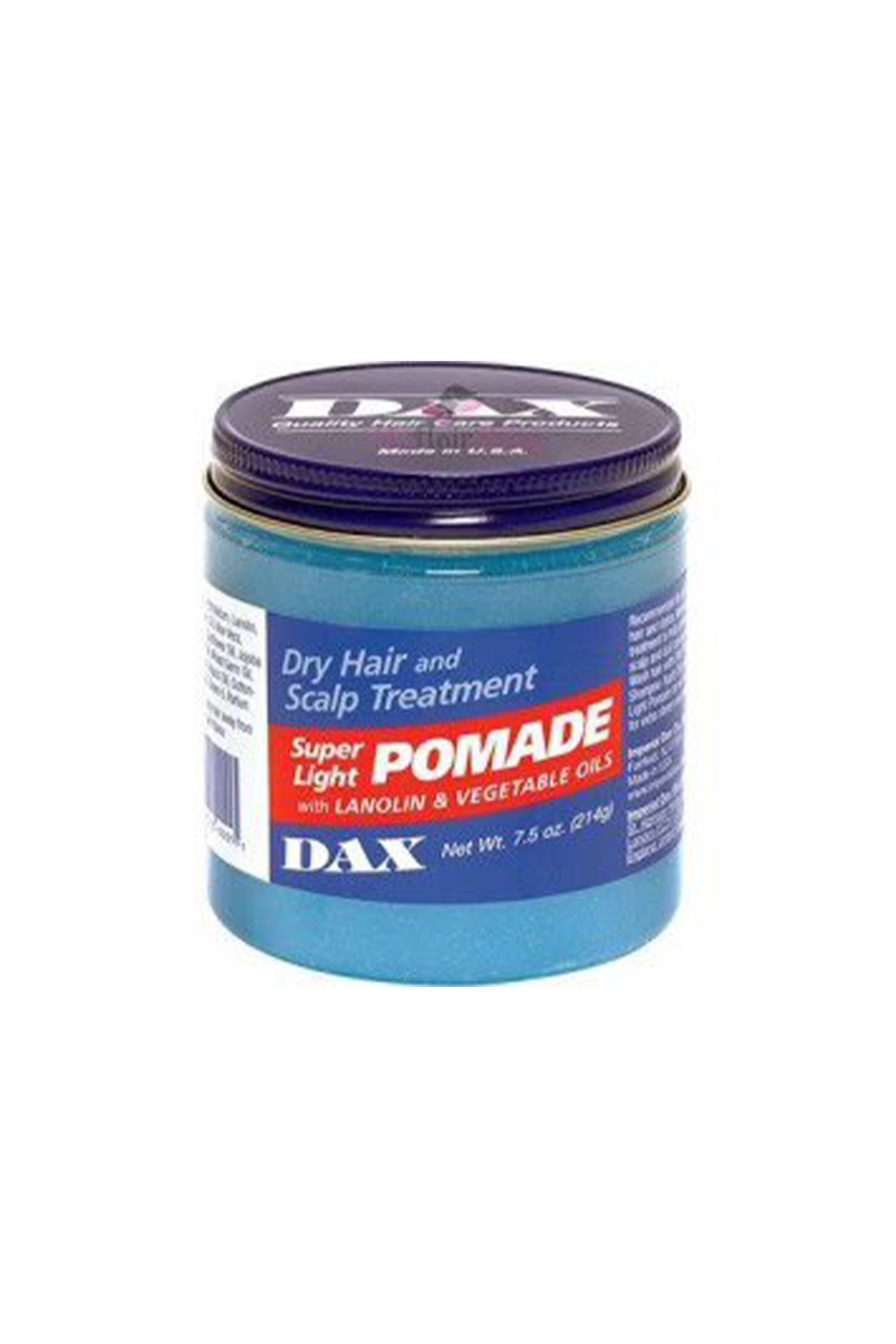 Dax Super Light Pomade (Blue) 7.5 Oz
