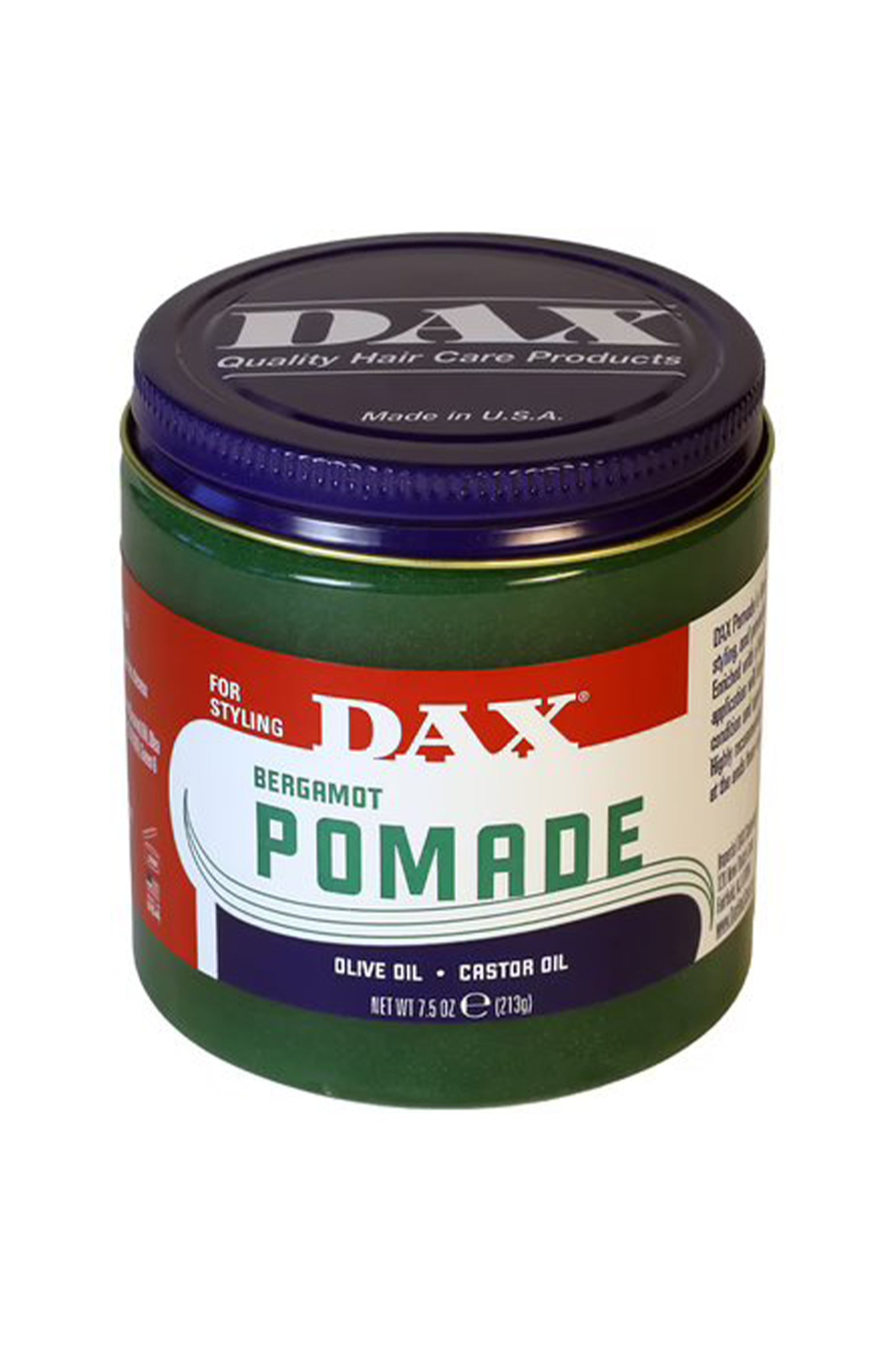 Dax Vegetable Pomade 7.5 Oz