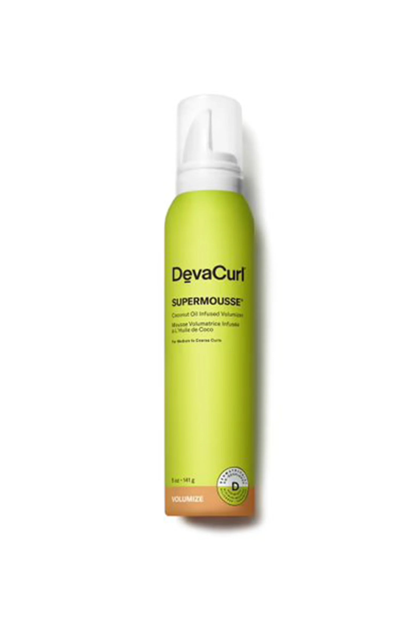 Devacurl SUPERMOUSSE® Coconut Oil Infused Volumizer 5oz / 141g
