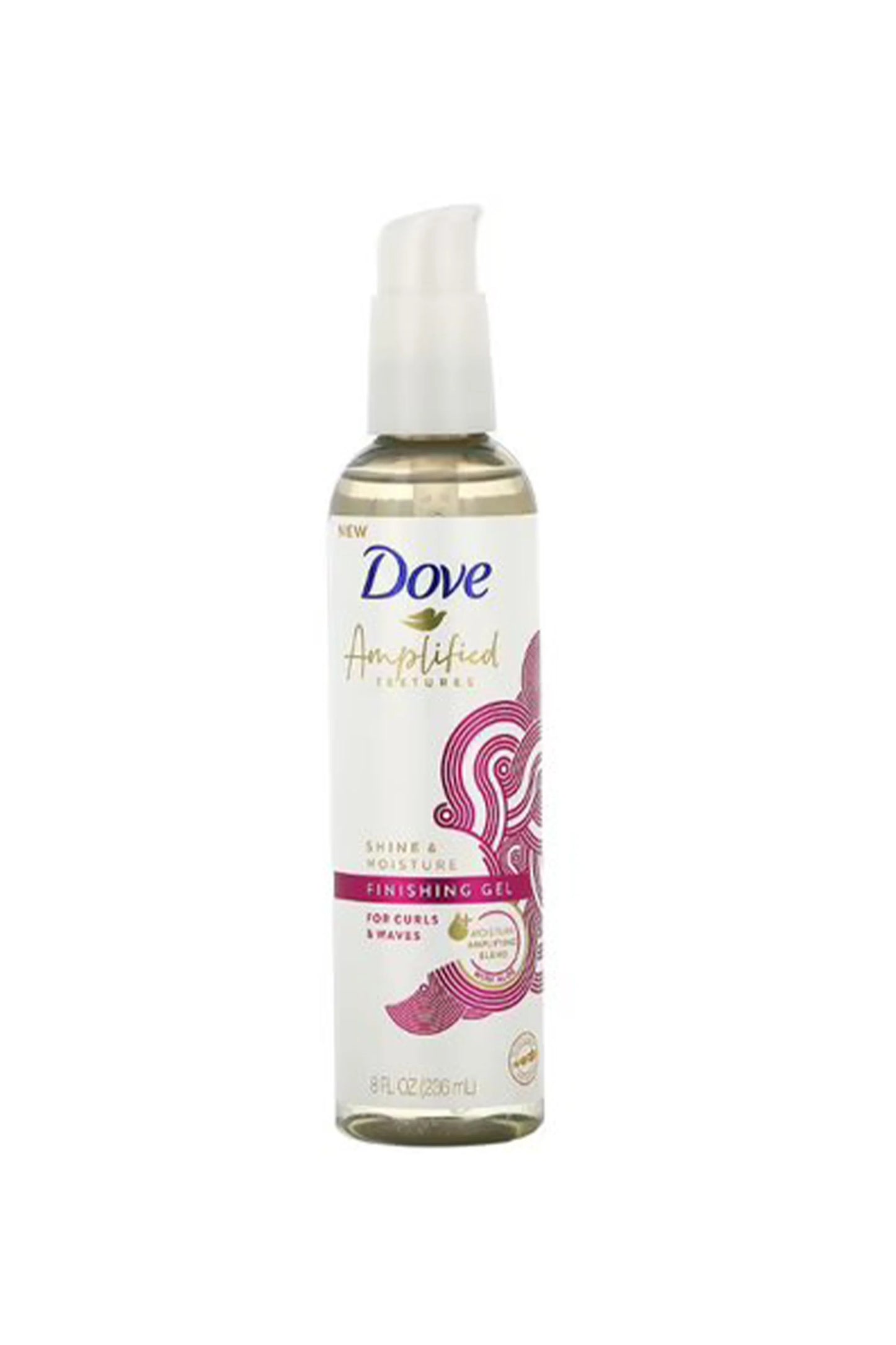 Dove Amplified Textures Shine & Moisture Finishing Gel 8oz
