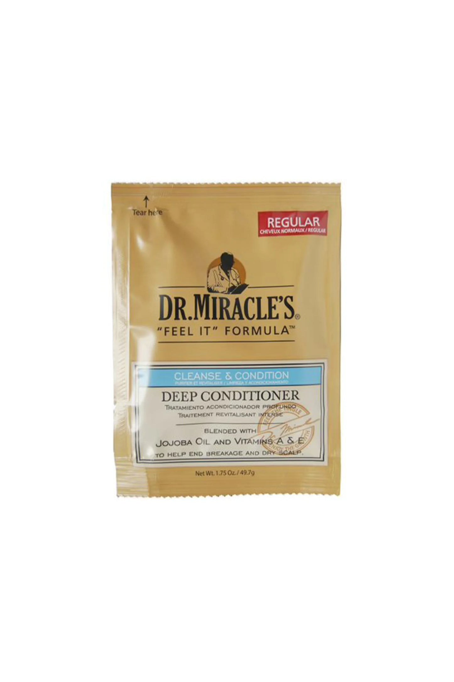 Dr. Miracle's Feel It Formula Deep Conditioning Treatment - Super 1.75 Oz