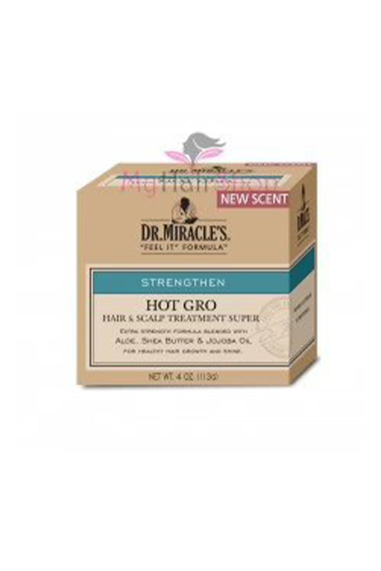 Dr. Miracle's Hot Gro Hair & Scalp Treatment Super 4 Oz