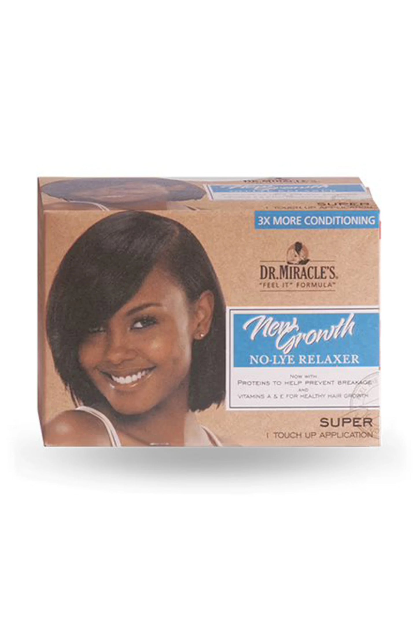 Dr Miracles New Growth No-Lye Relaxer Super Kit