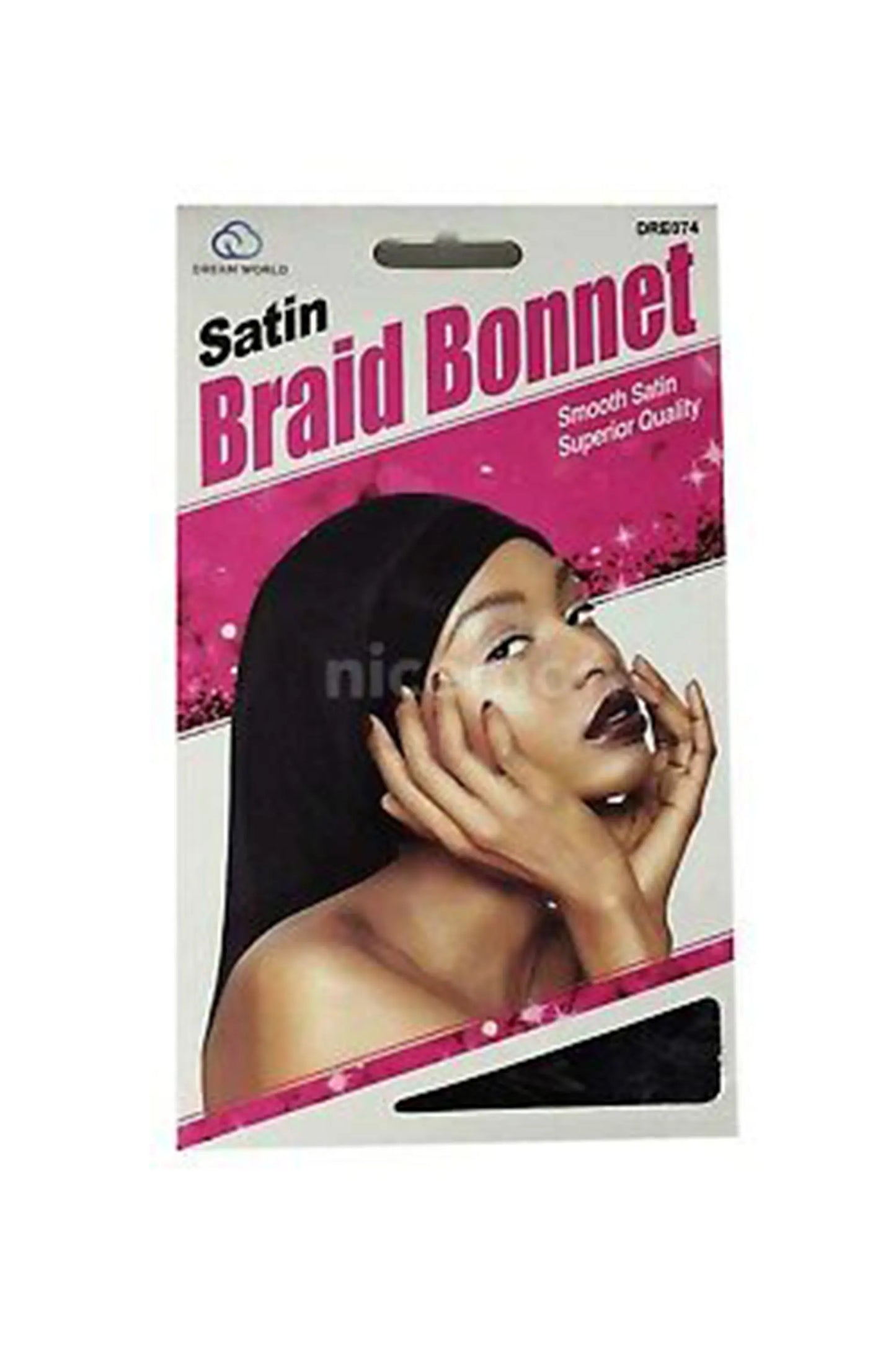 Dream World Satin Braid Bonnet - Dre074 -Oos