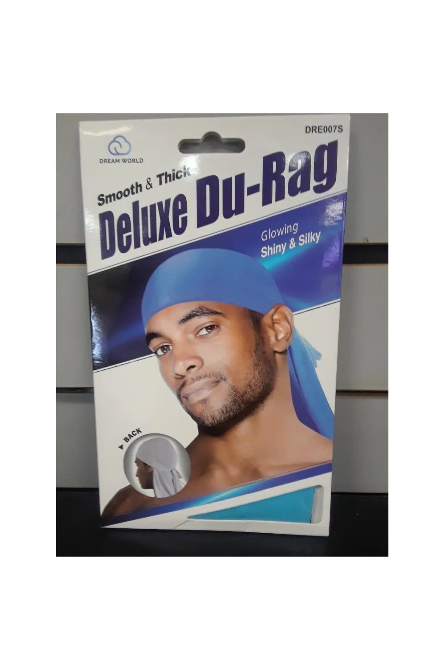 Dreams World Smooth Thick Shiny & Silky Deluxe Du Rag Durag-Dre007S