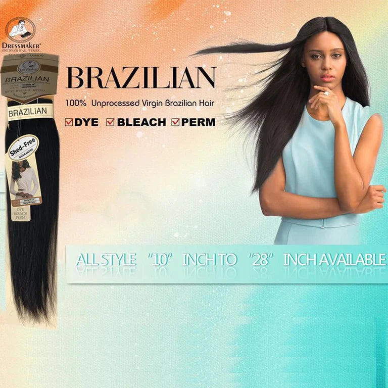 Dressmaker Temptation Virgin Brazilian Hair - Kinky Straight All Lengths