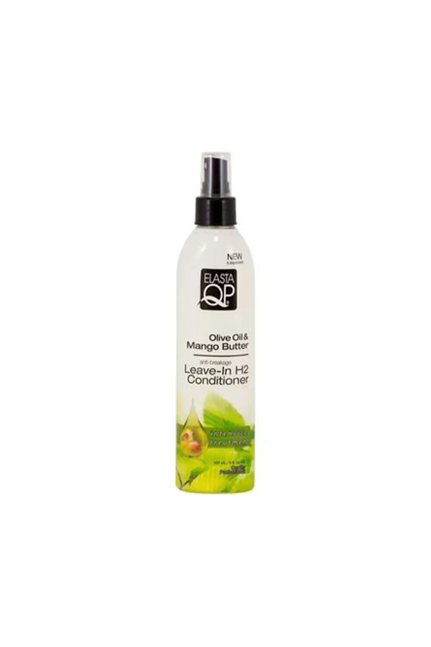 ELASTA QP OLIVE OIL & MANGO BUTTER LEAVE-IN H2 CONDITIONER 8 Oz