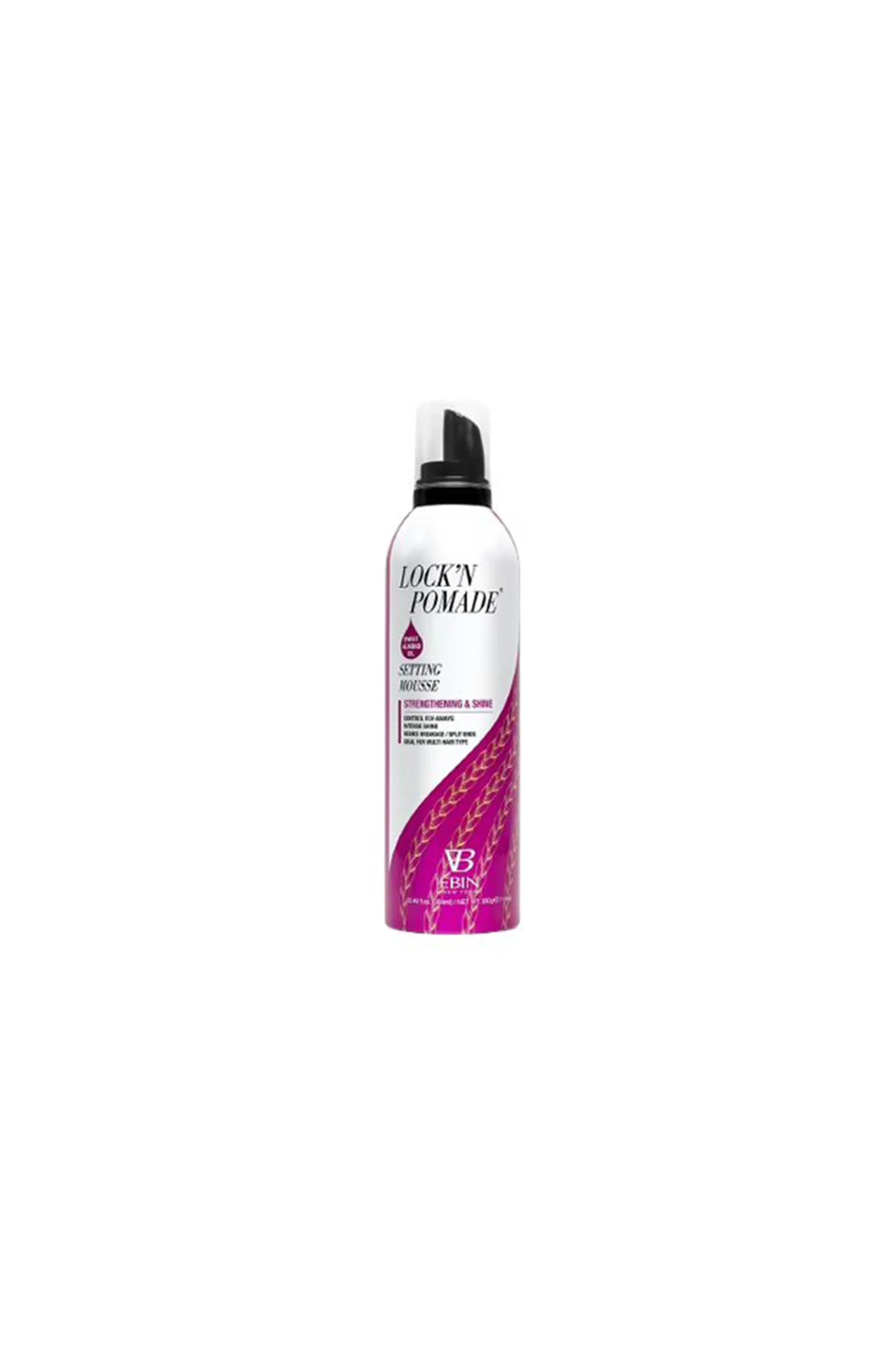 Ebin Braid Formula Sweet Almond Oil Setting Mousse 354ml