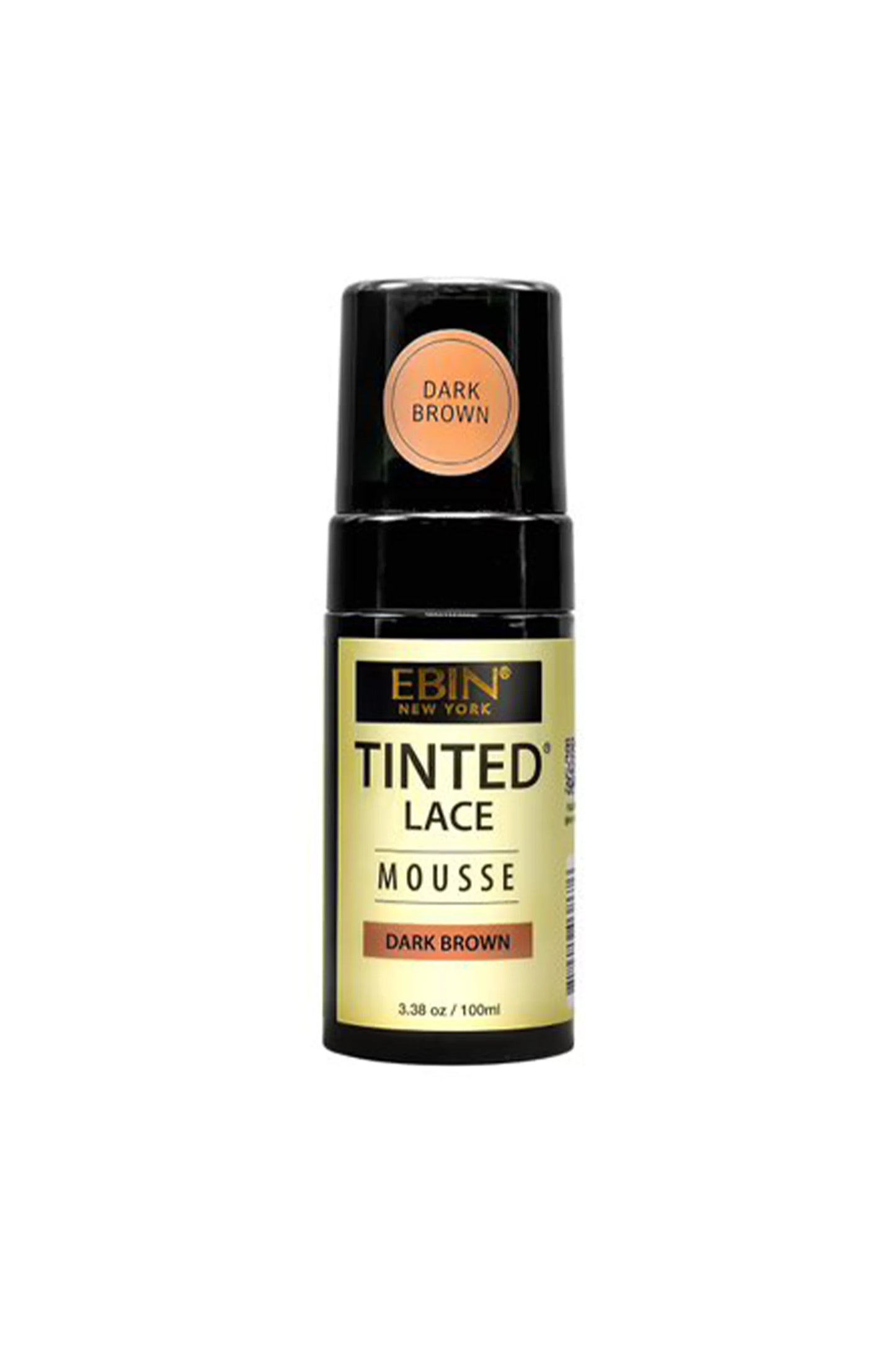Ebin Tinted Lace Mousse Dark Brown 100ml