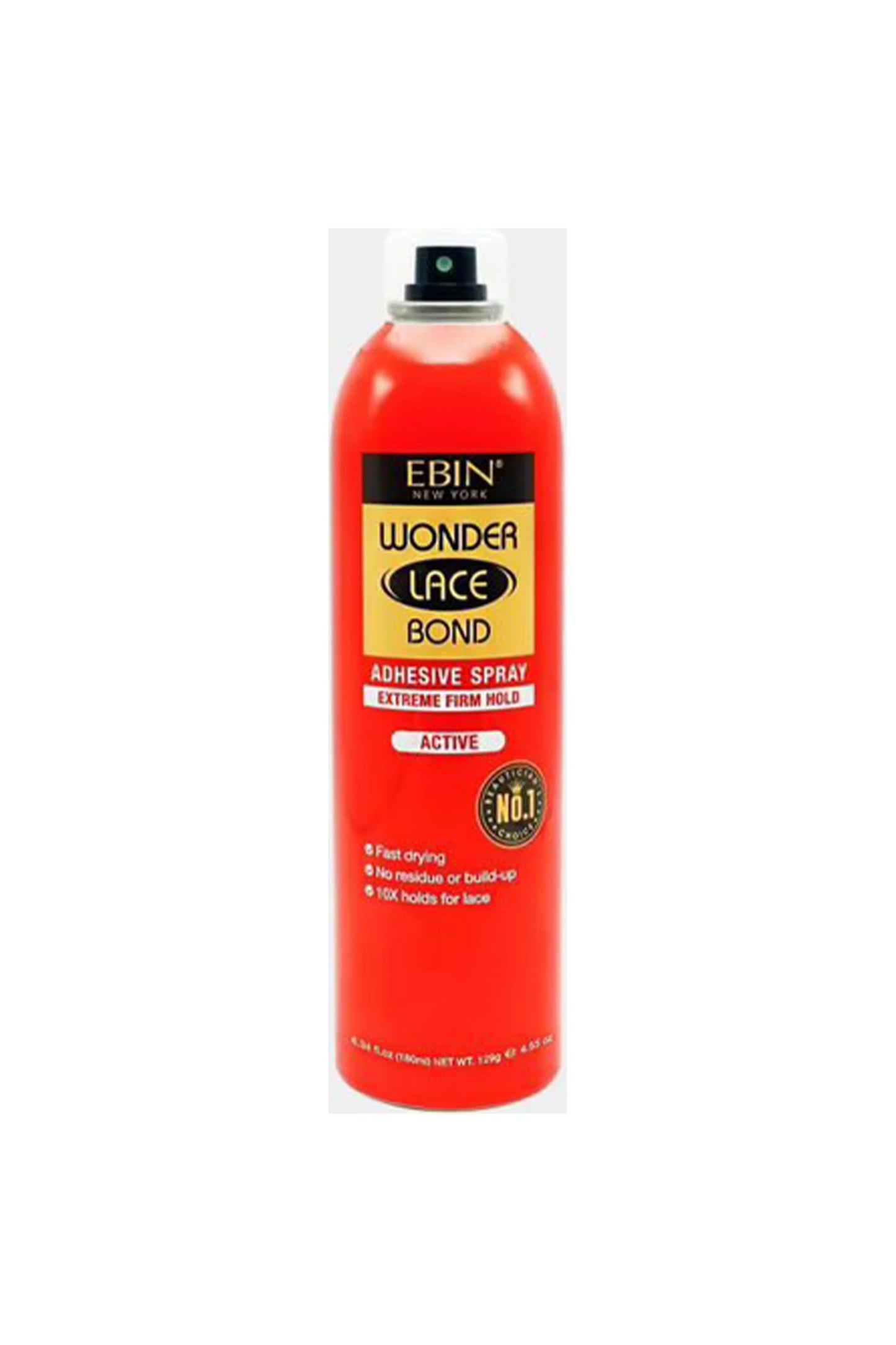 Ebin Wonder Lace Bond Spray Extrem Firm Hold Supreme Active 180ml