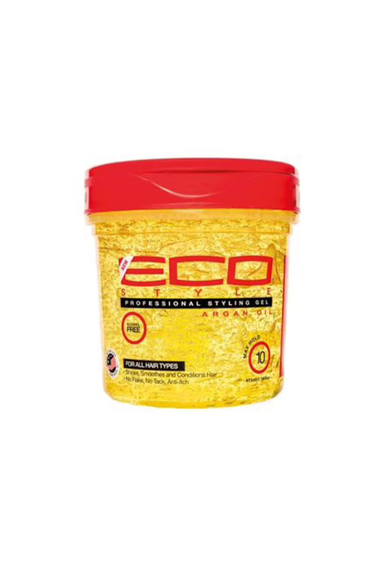 Eco Style Professional Styling Gel Argan Oil Max Hold 24 Oz